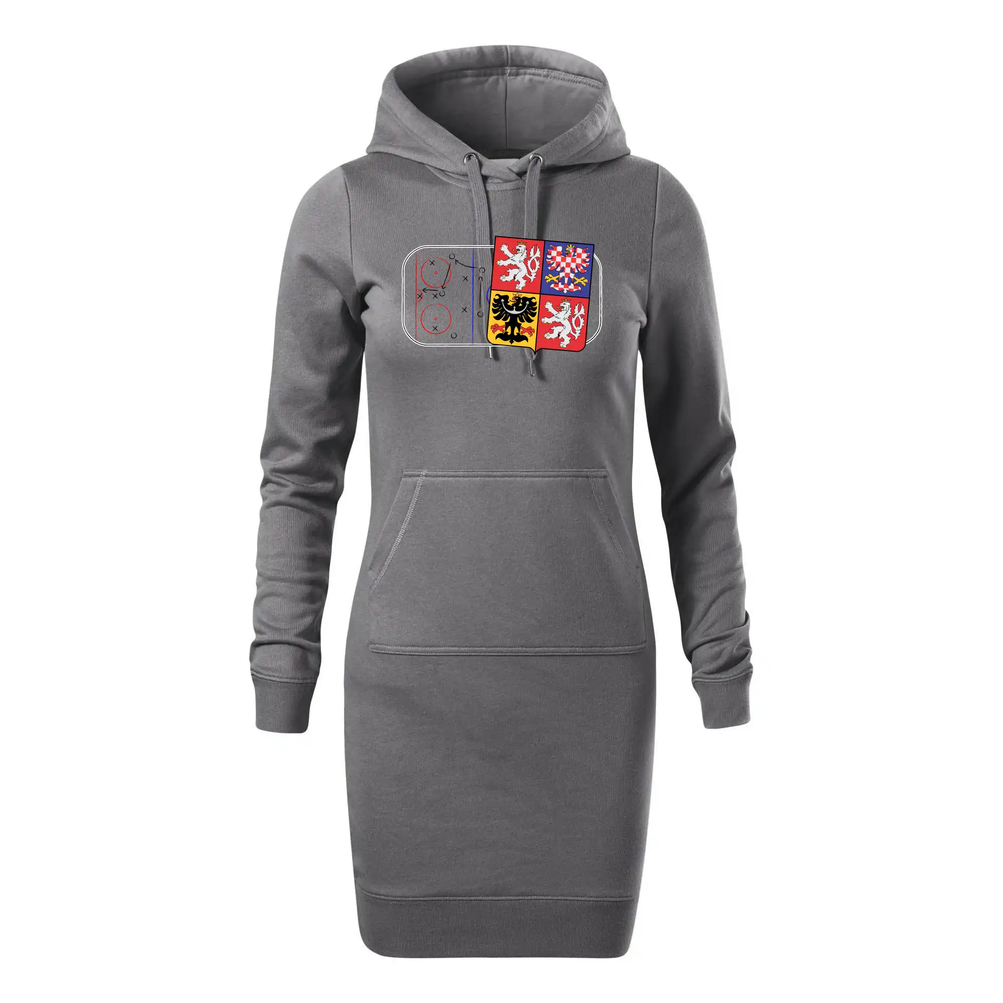 ČR znak na ledě