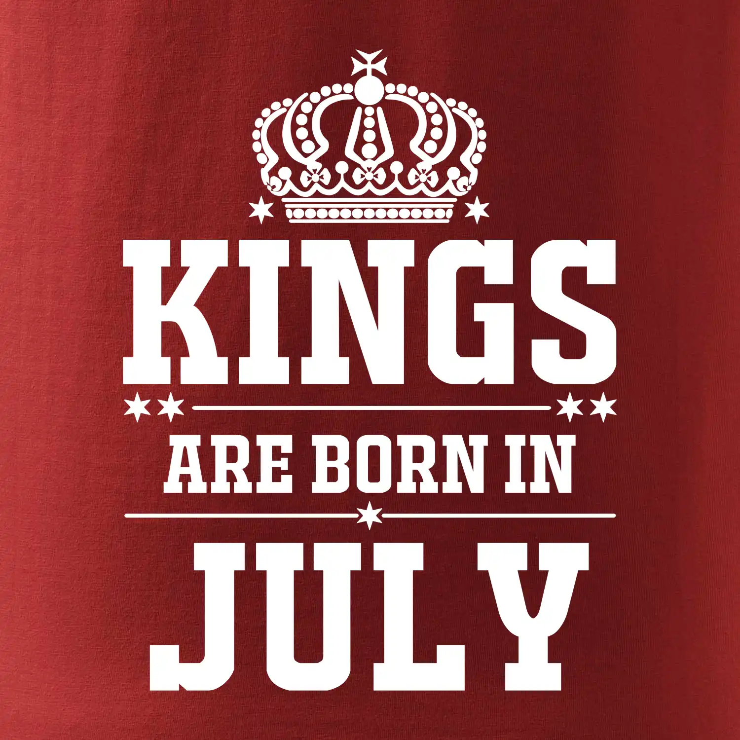 Kings are born in July