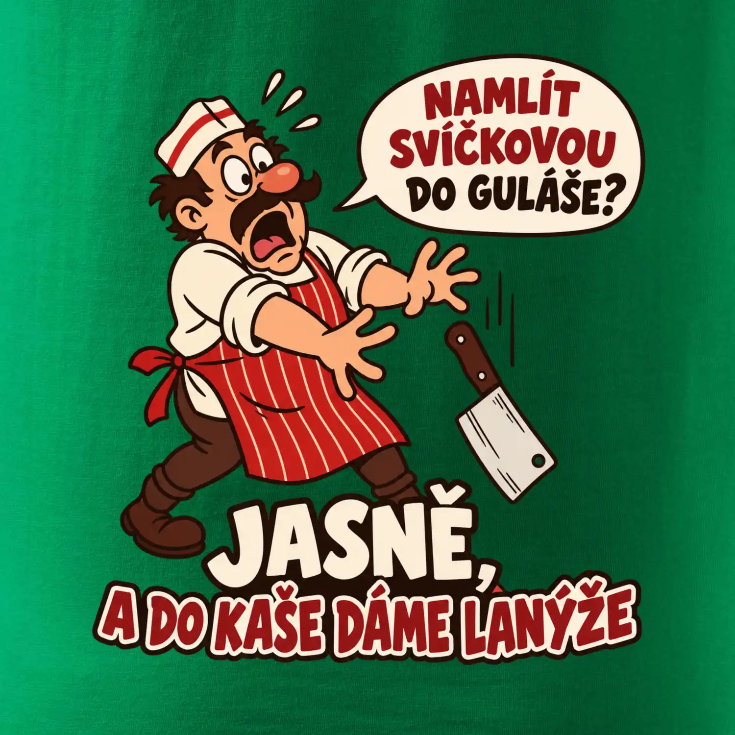 Svíčková do guláše a lanýže do kaše