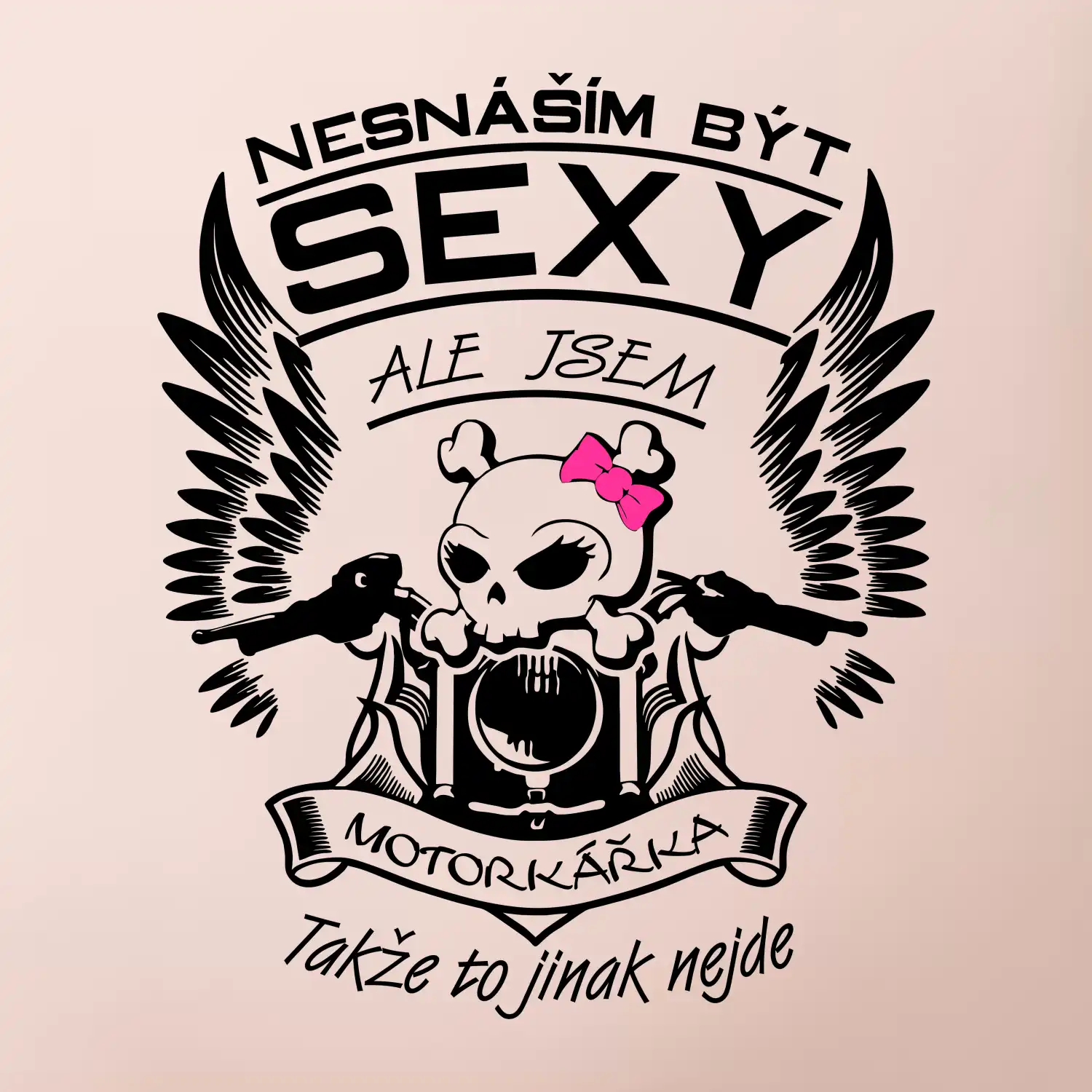 Nesnáším být sexy - motorkářka