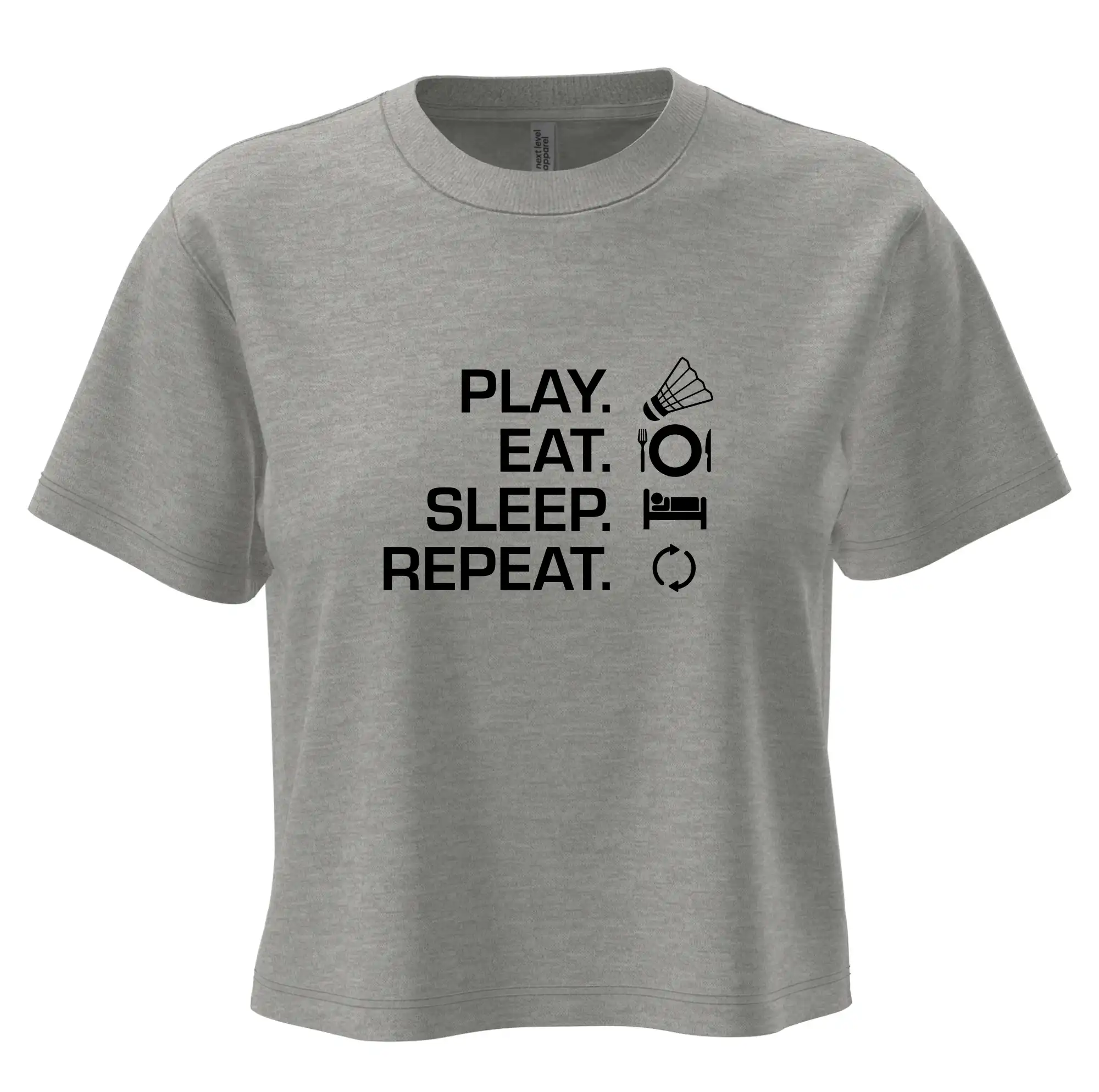Play Eat Sleep Repeat badminton