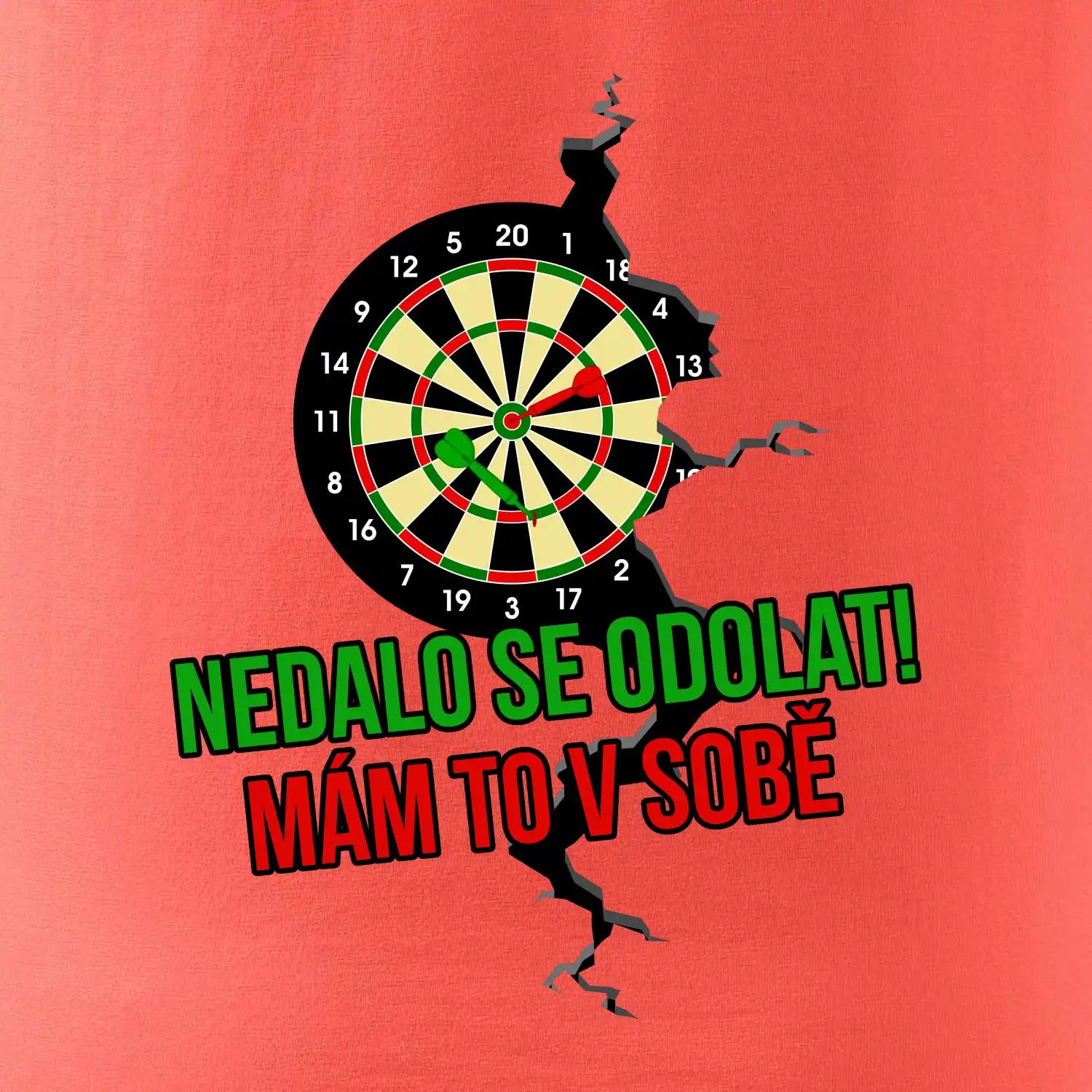 Nedalo se odolat, mám to v sobě šipky