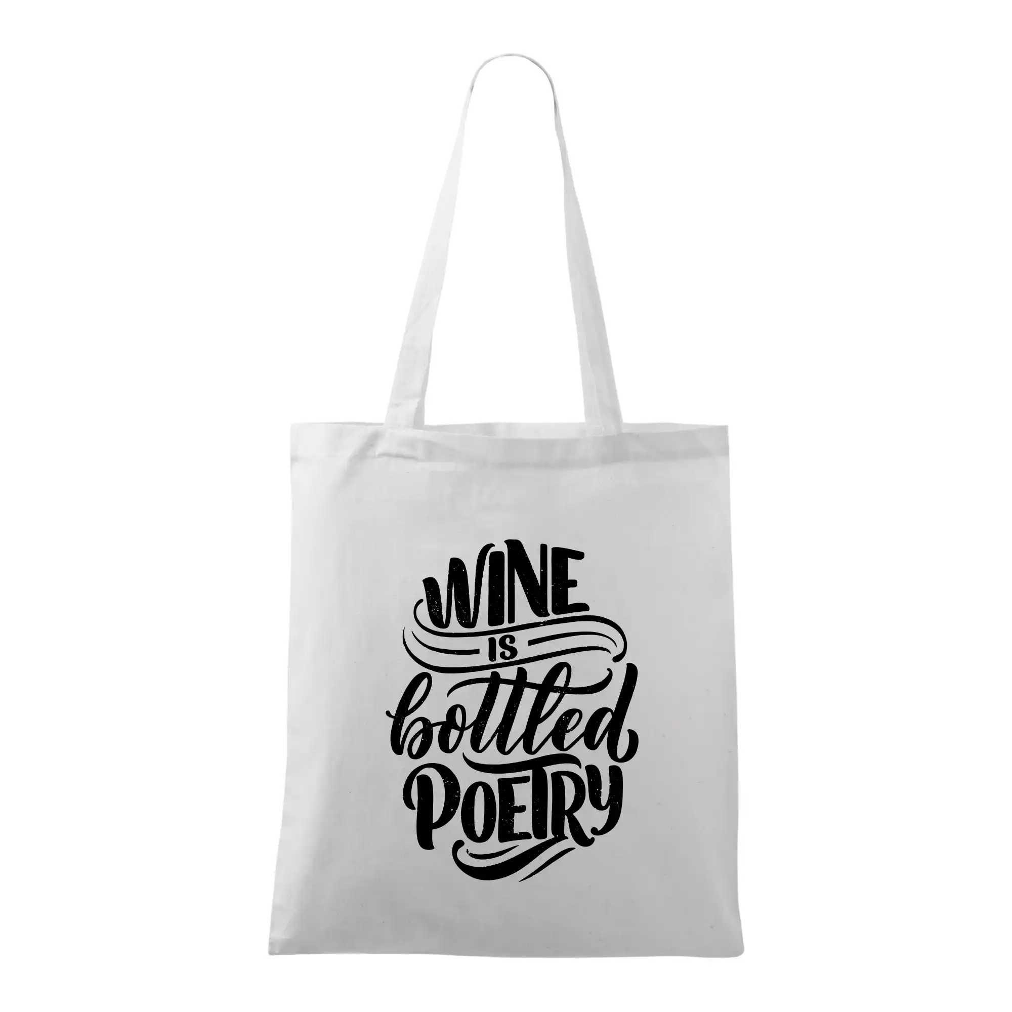 Wine is bottled poetry