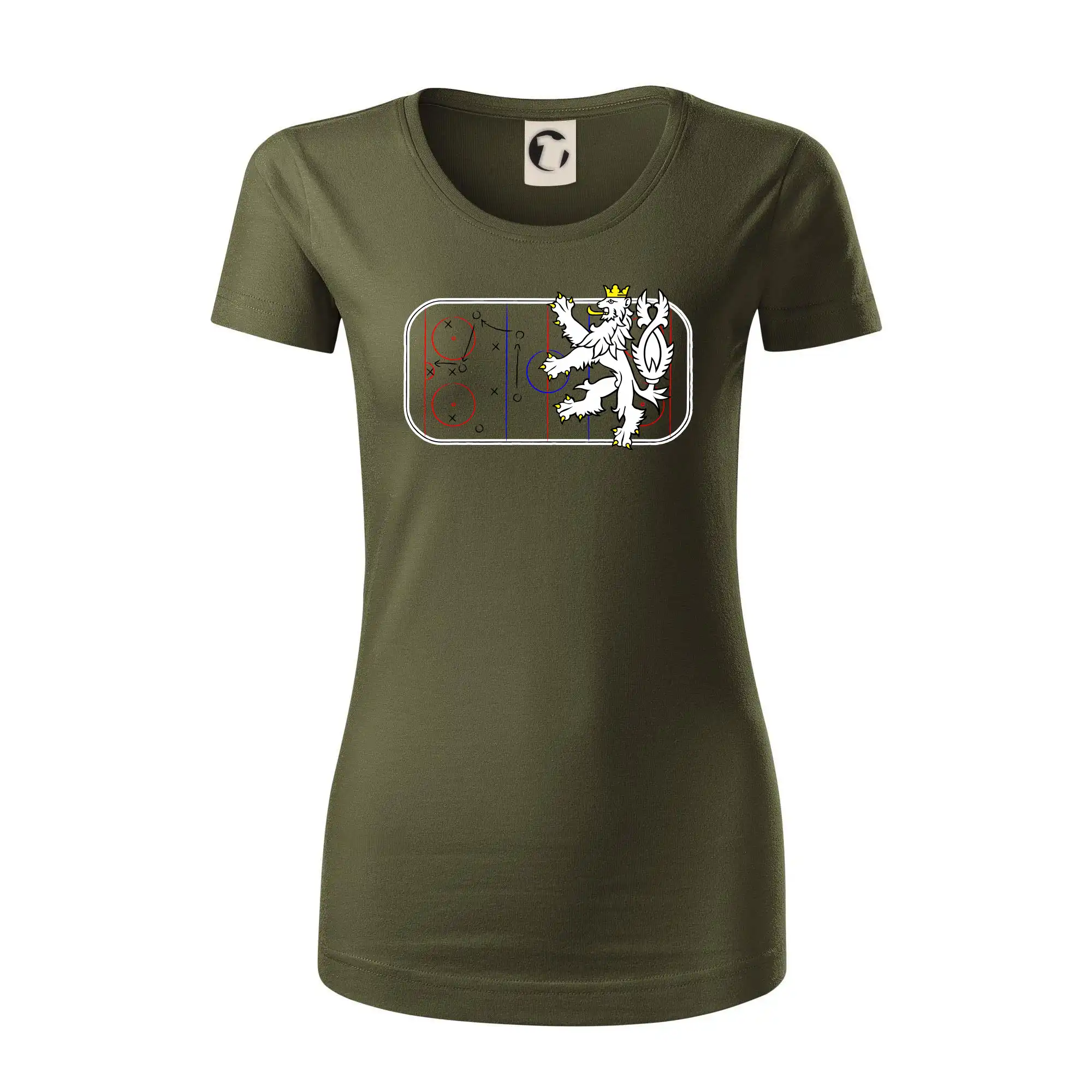 Lev na hrací ploše