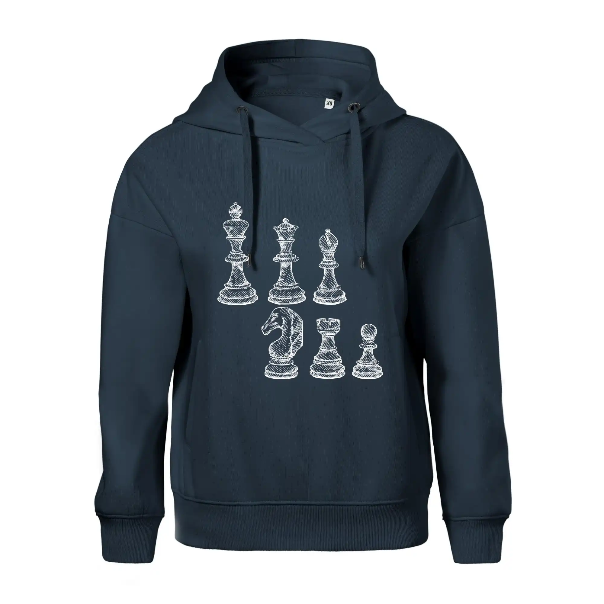 Šachové figurky kreslené