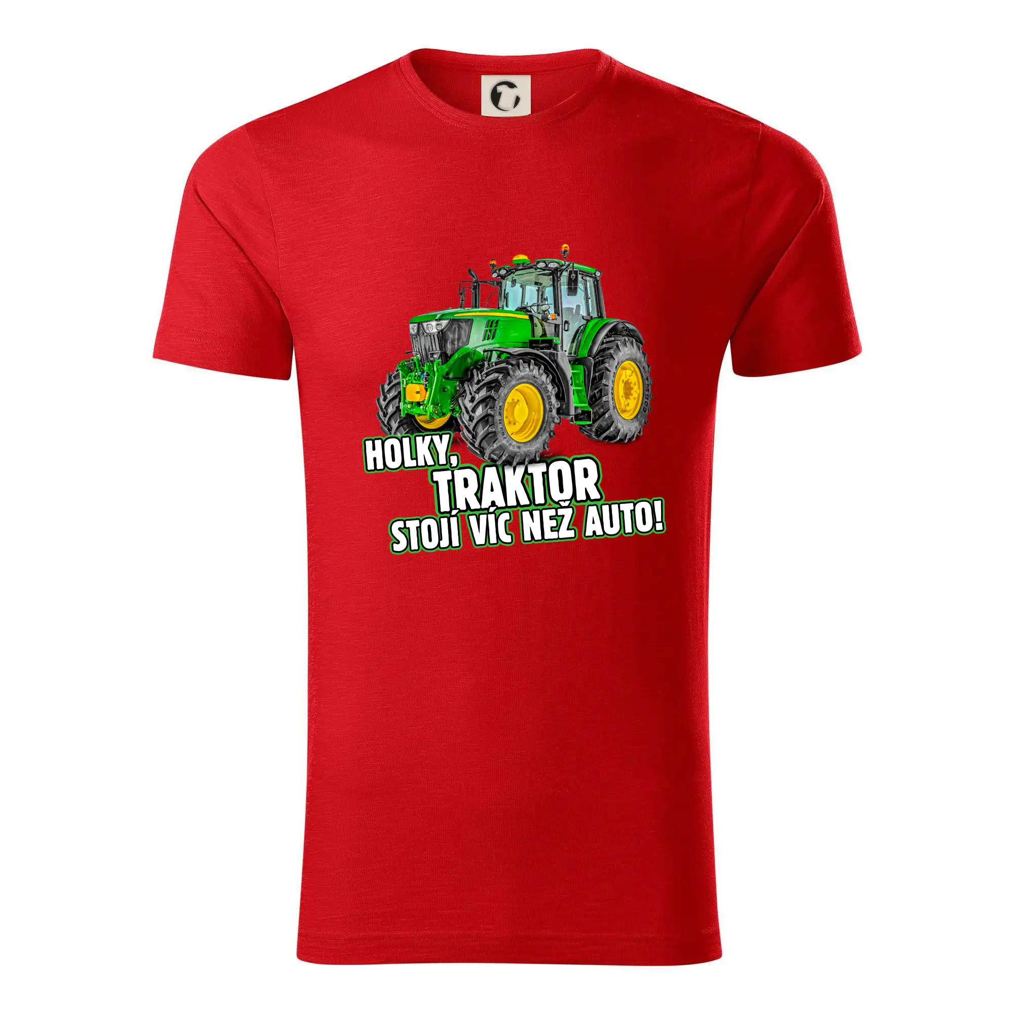 Holky, traktor stojí víc než auto