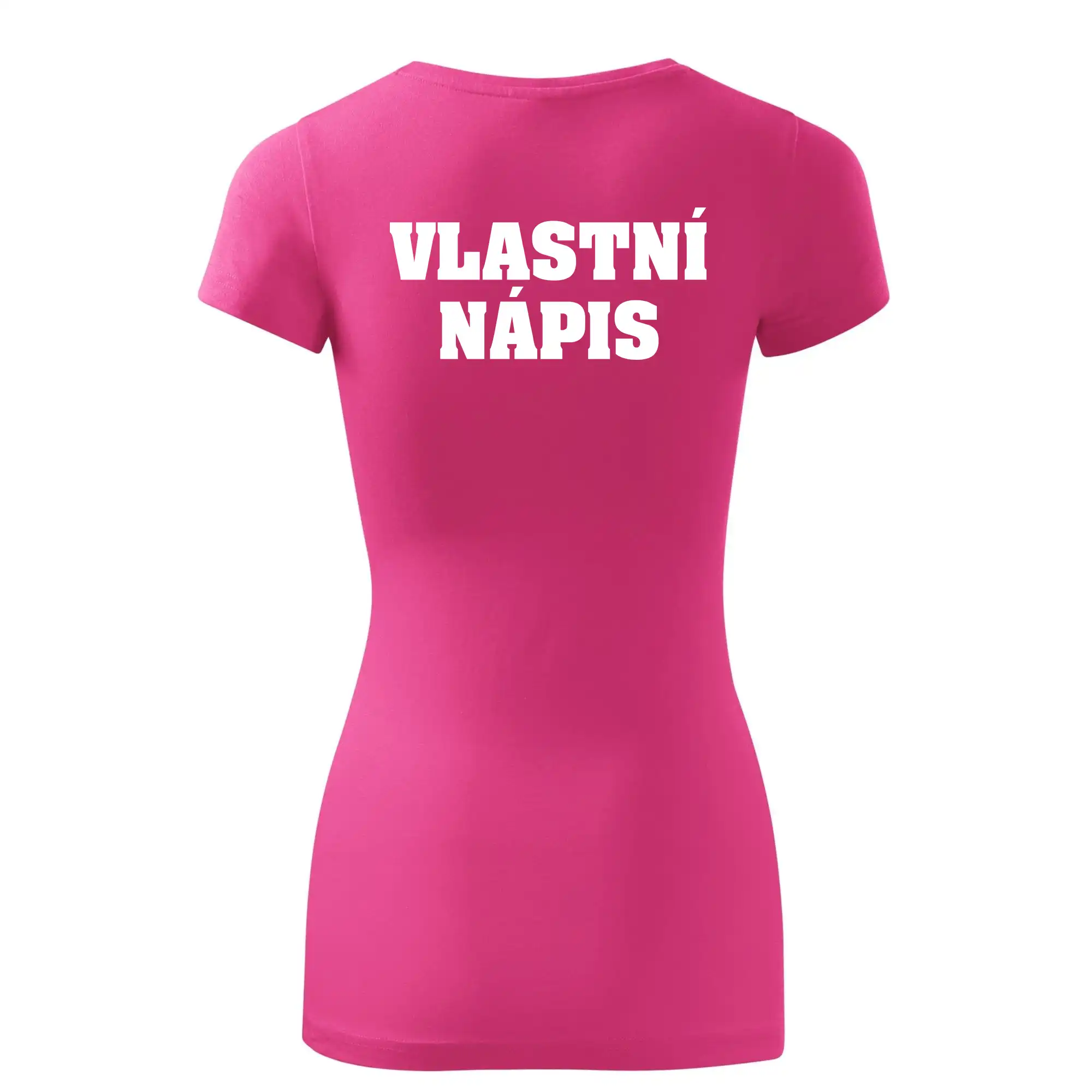 Hvězda života - vlastní nápis vpředu a vzadu