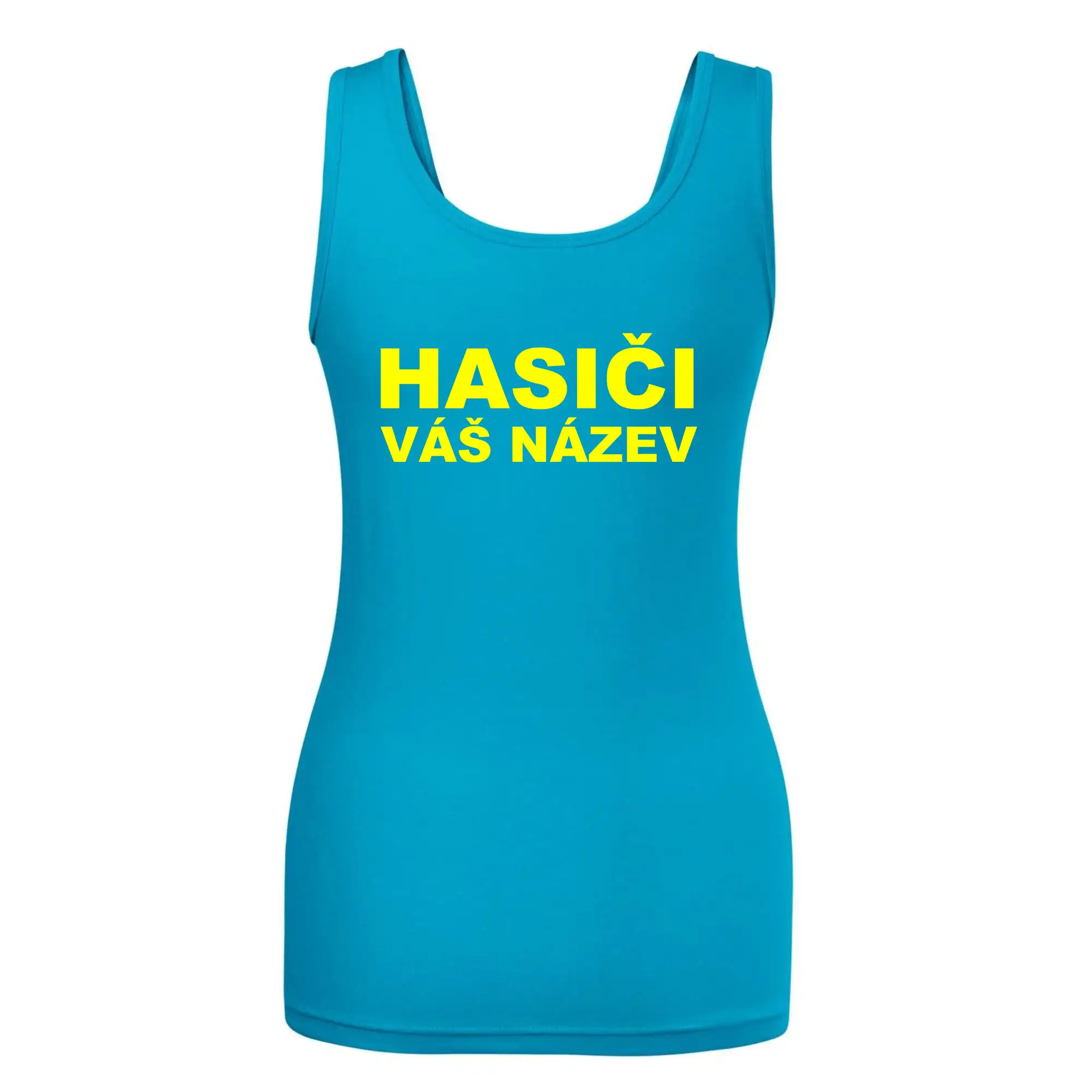 Hasiči - žlutý nápis - váš název sboru