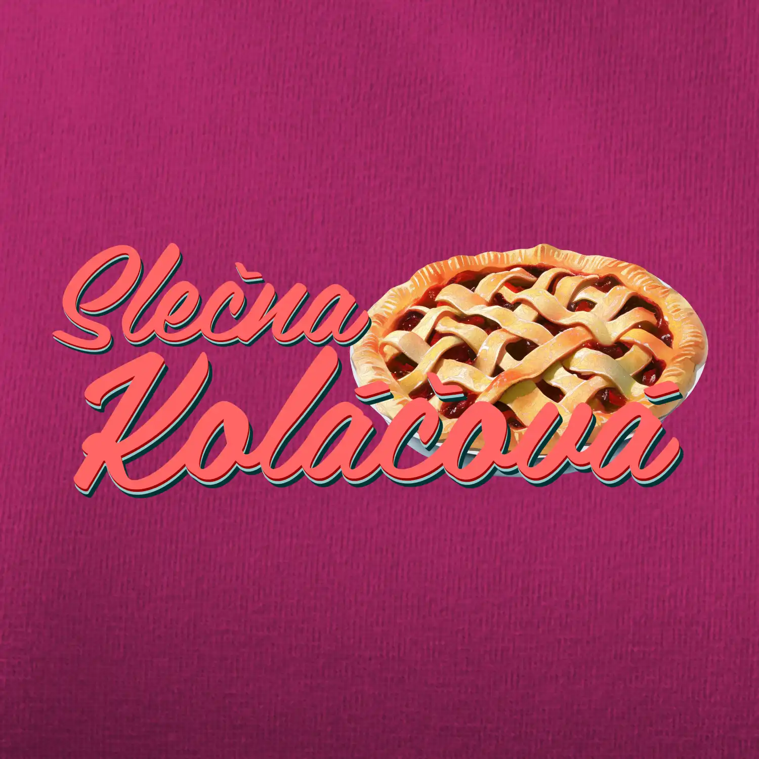 Slečna koláčová - psací