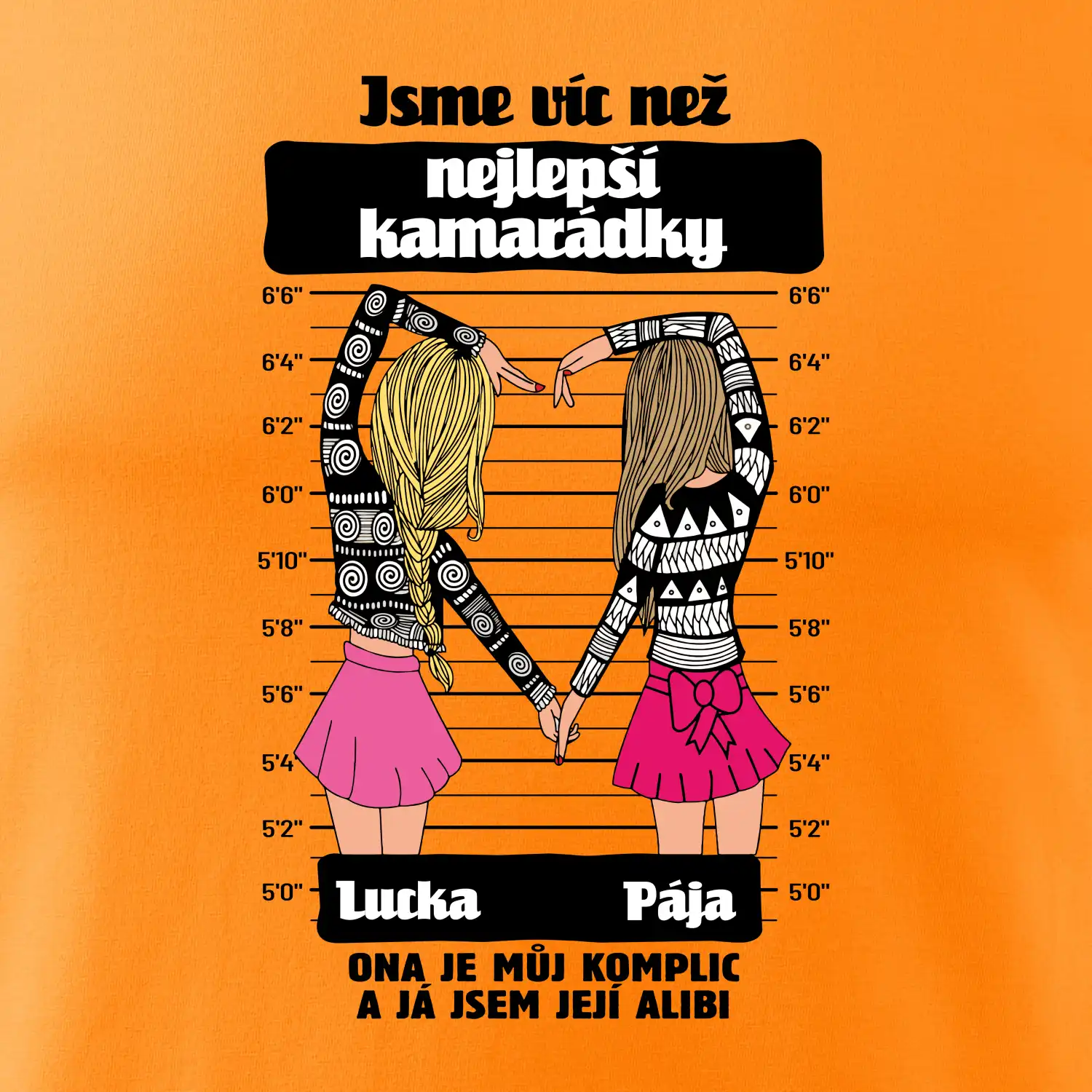 Víc než nejlepší kamarádky - Vaše jména