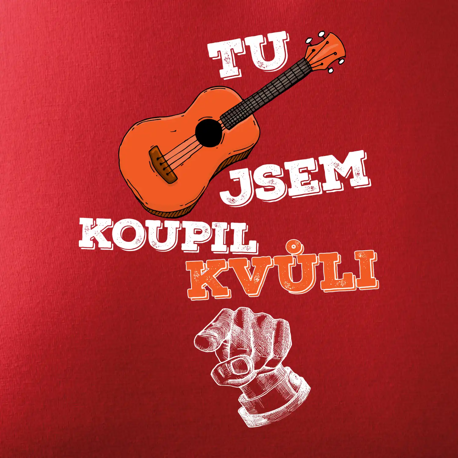 Tu kytaru jsem koupil kvůli tobě
