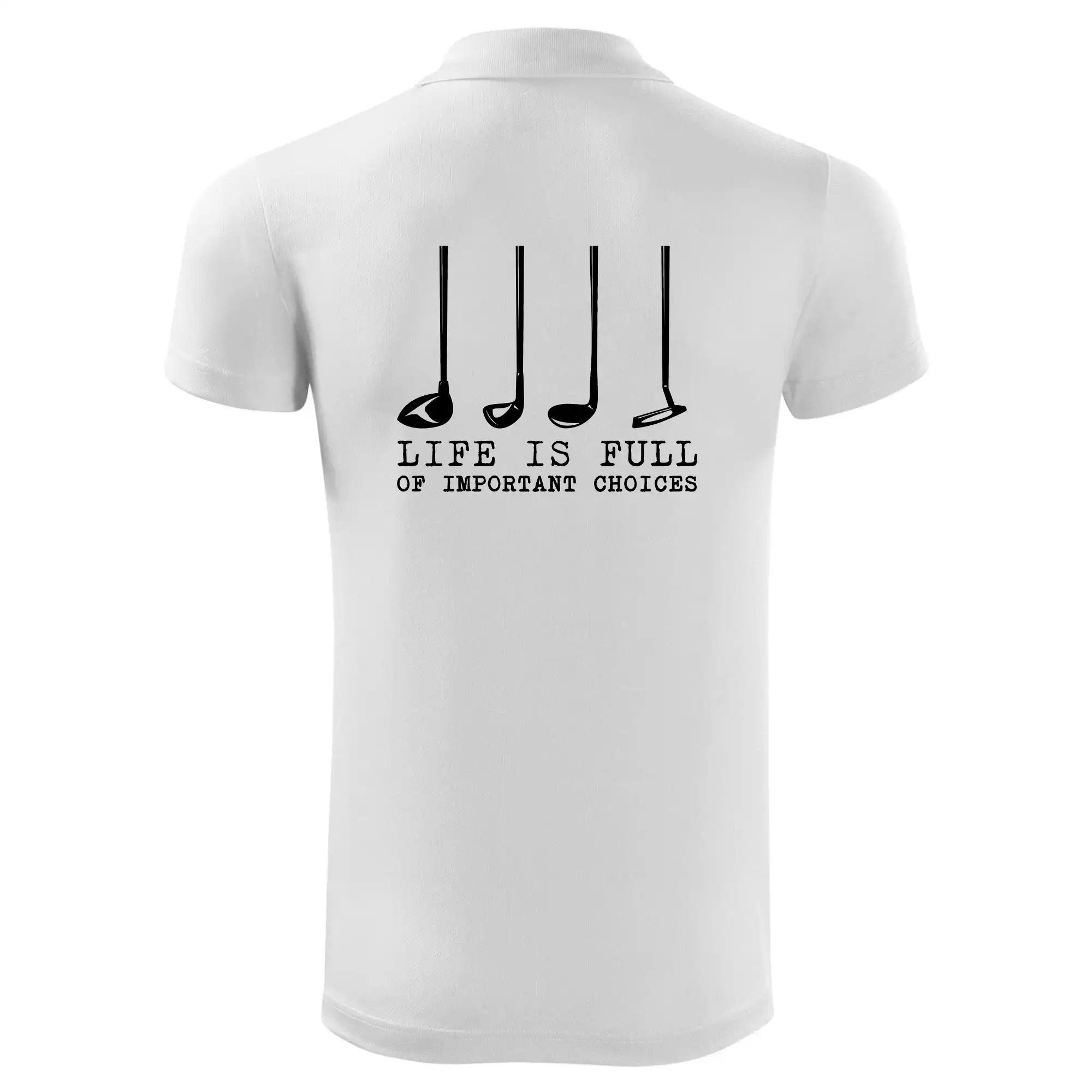 Golf - life is full of important choices