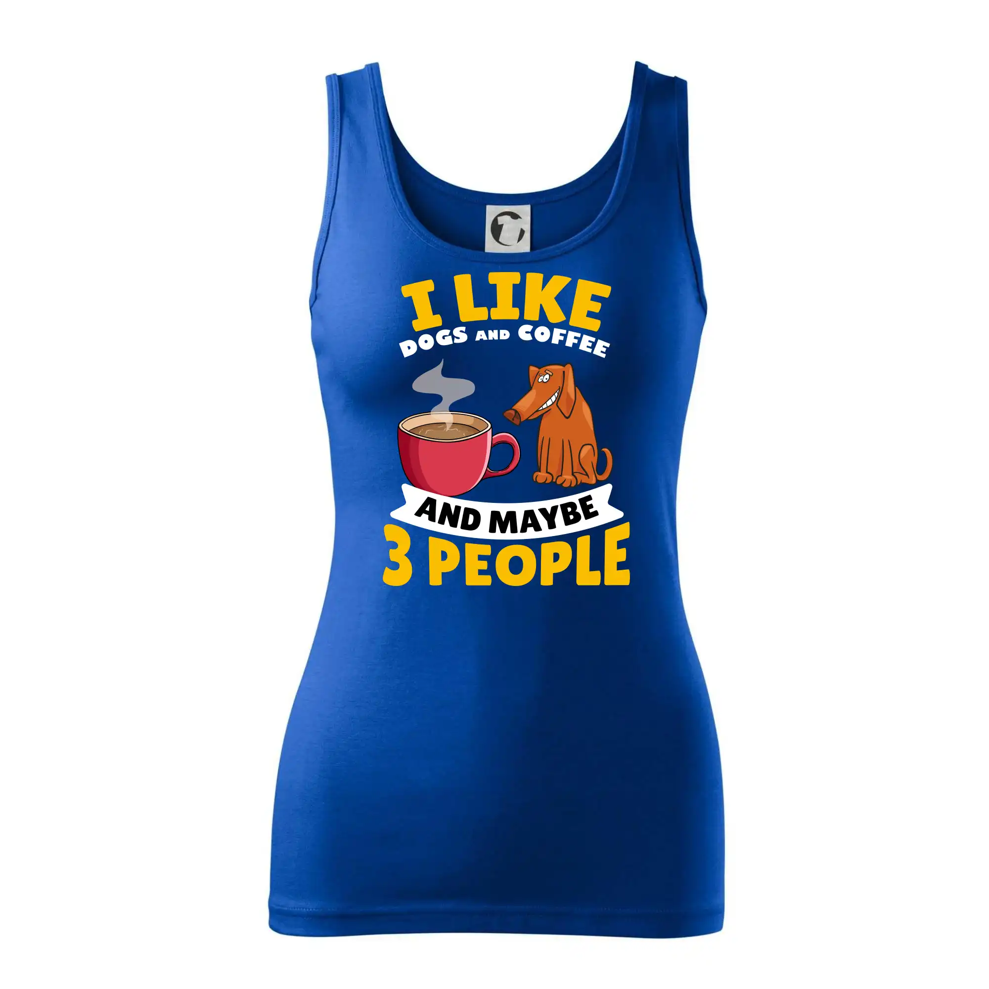 I like dogs and coffee and maybe 3 people