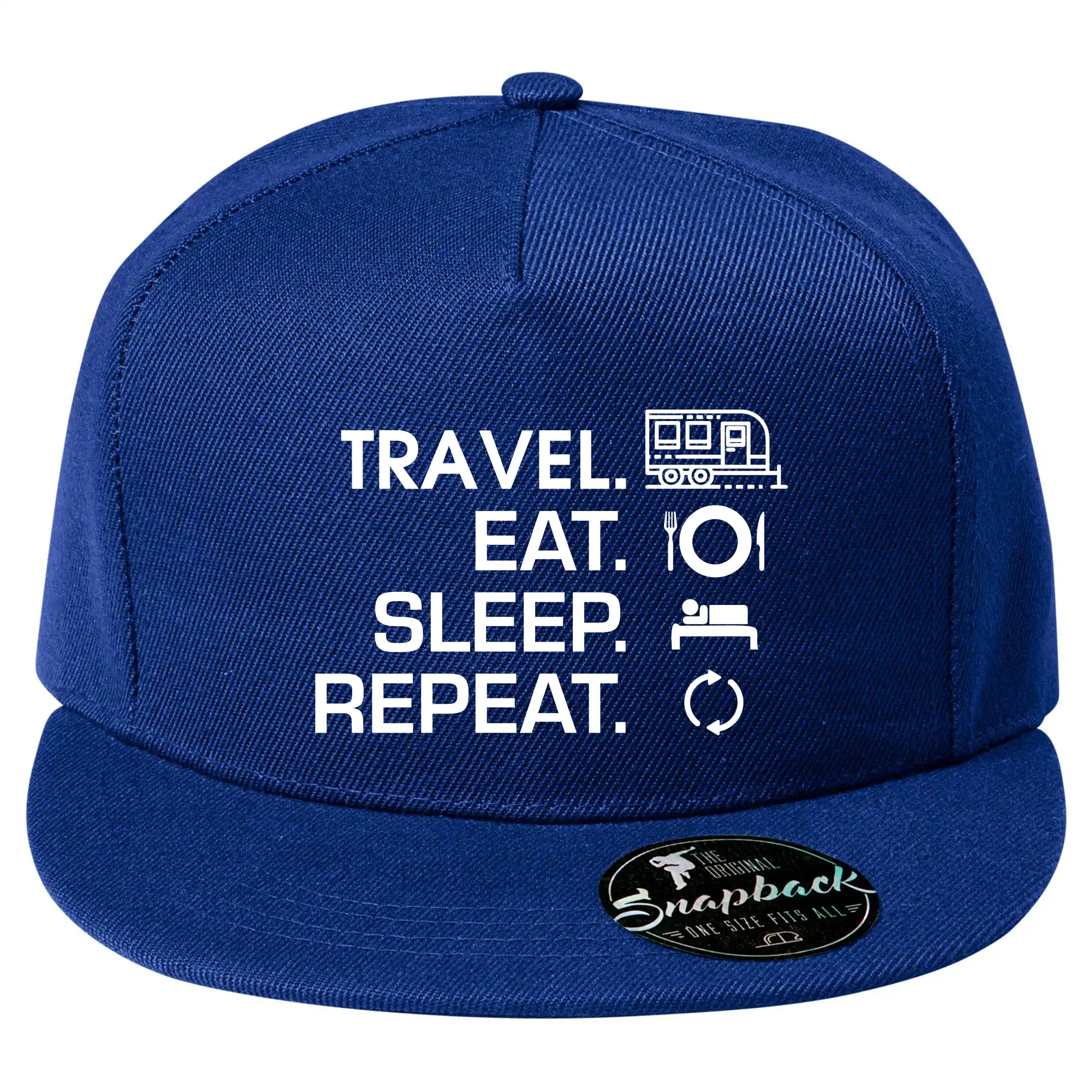 Eat sleep travel - Velký  přívěs