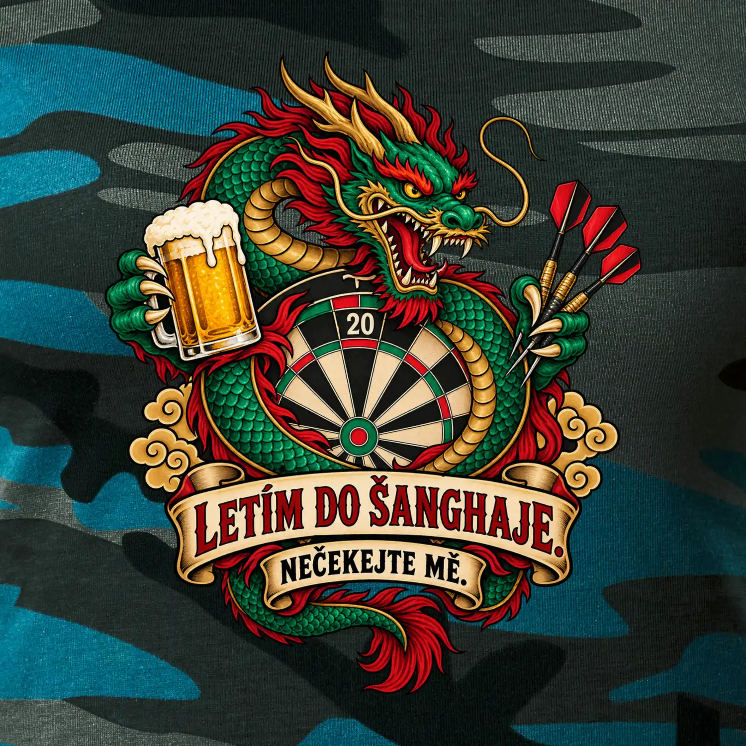 Letím do šanghaje - Nečekejte mě