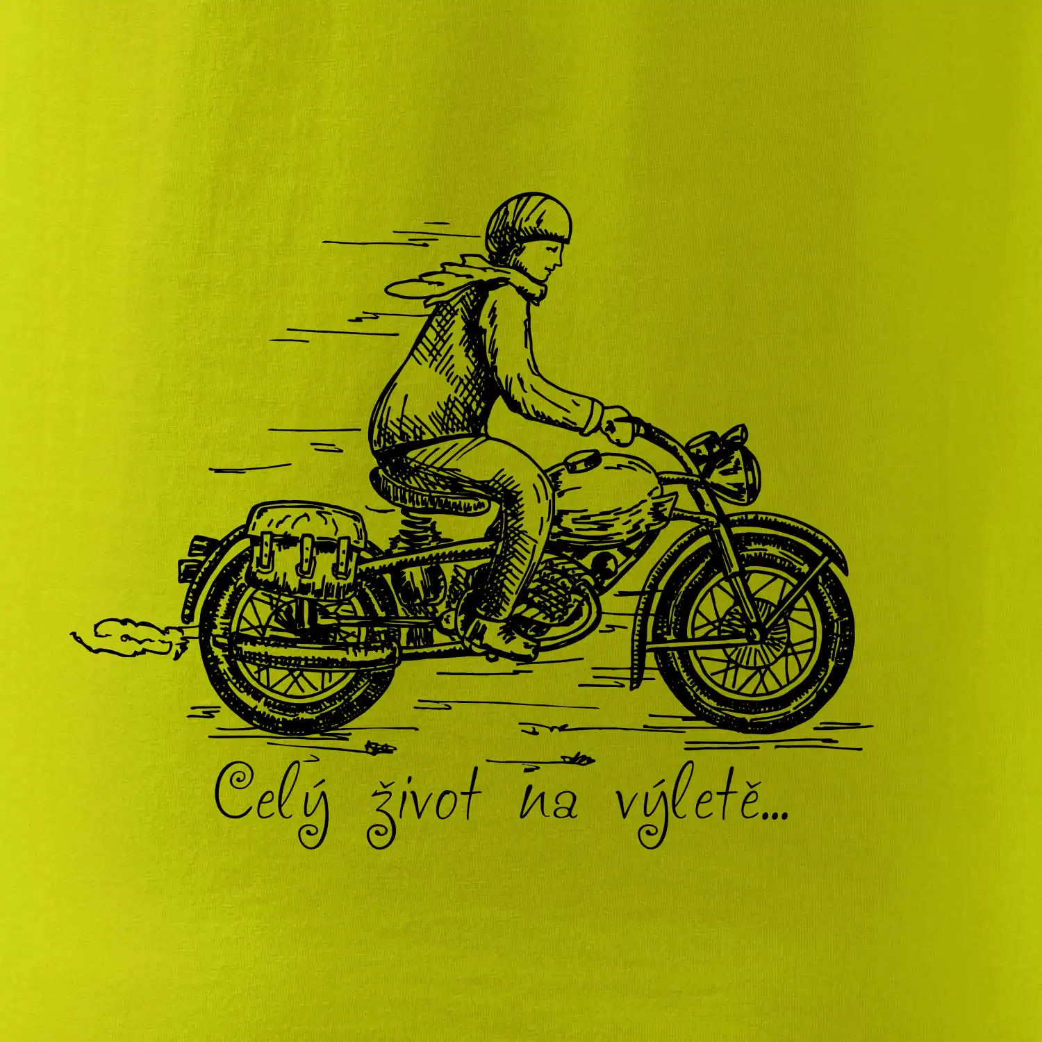 Celý život na výletě - motorka