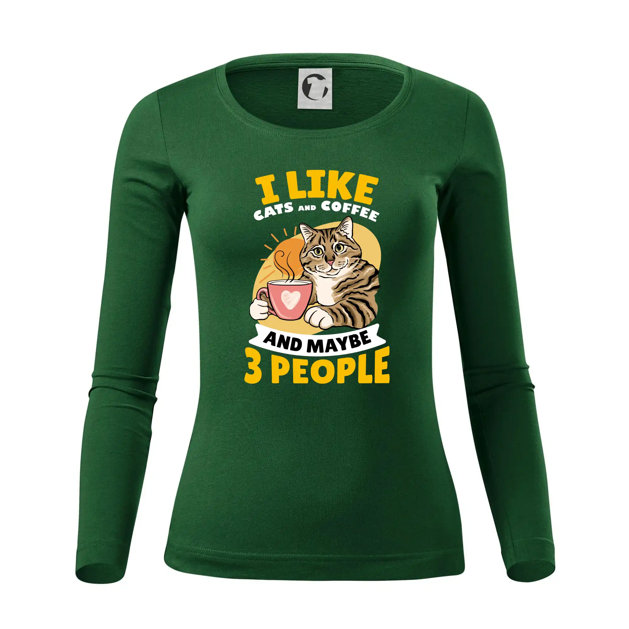 I like cats and coffee and maybe 3 people