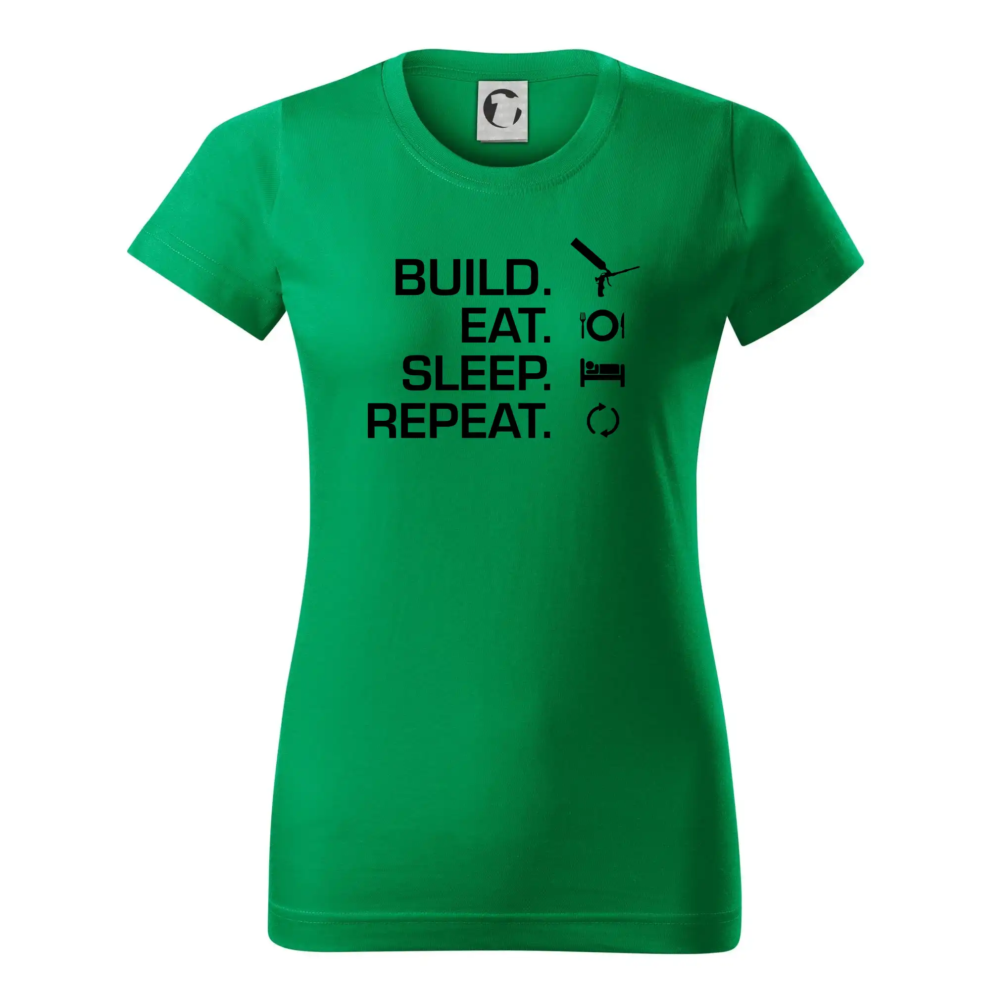 Build eat sleep repeat - montážní pěna