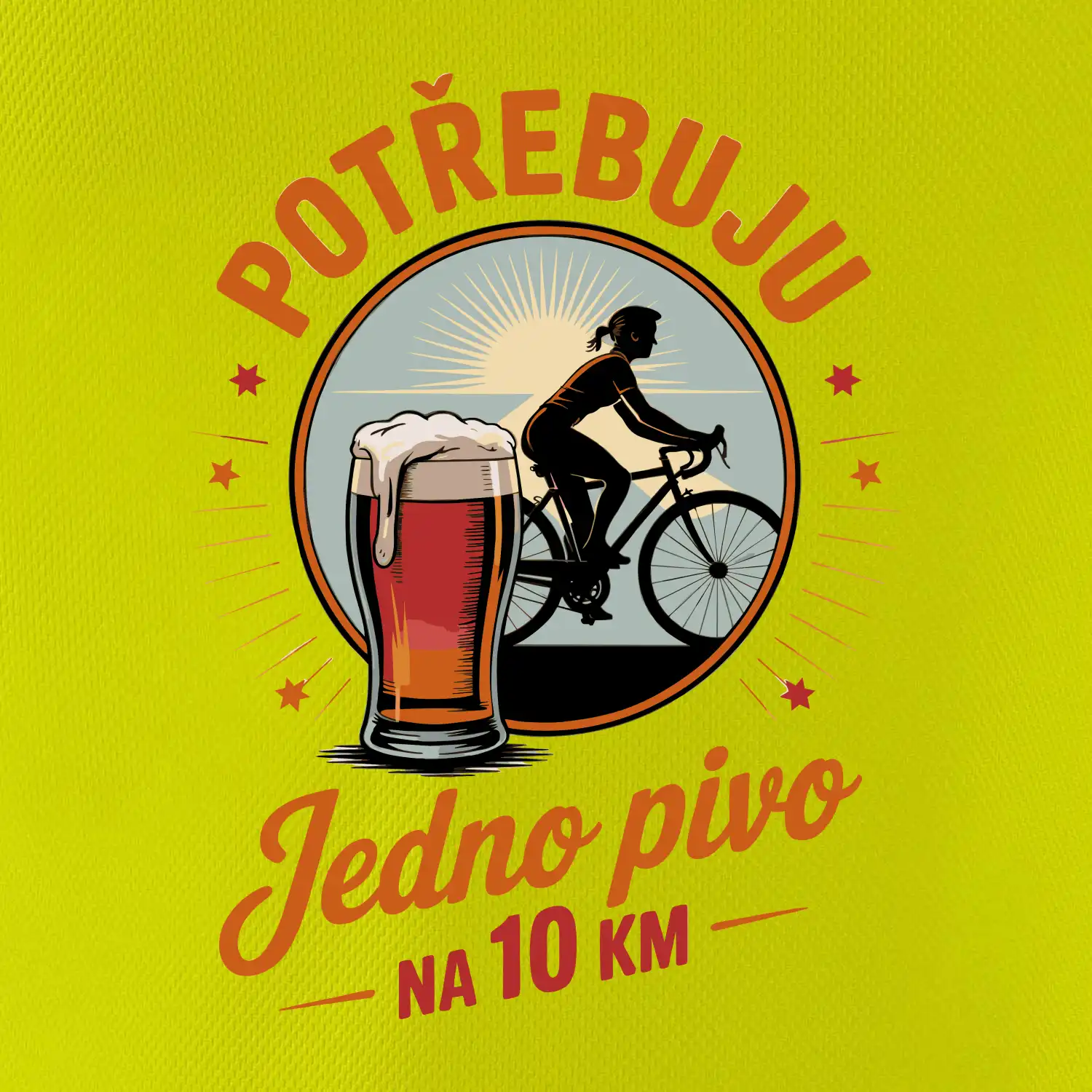 Potřebuju jedno pivo na 10 km