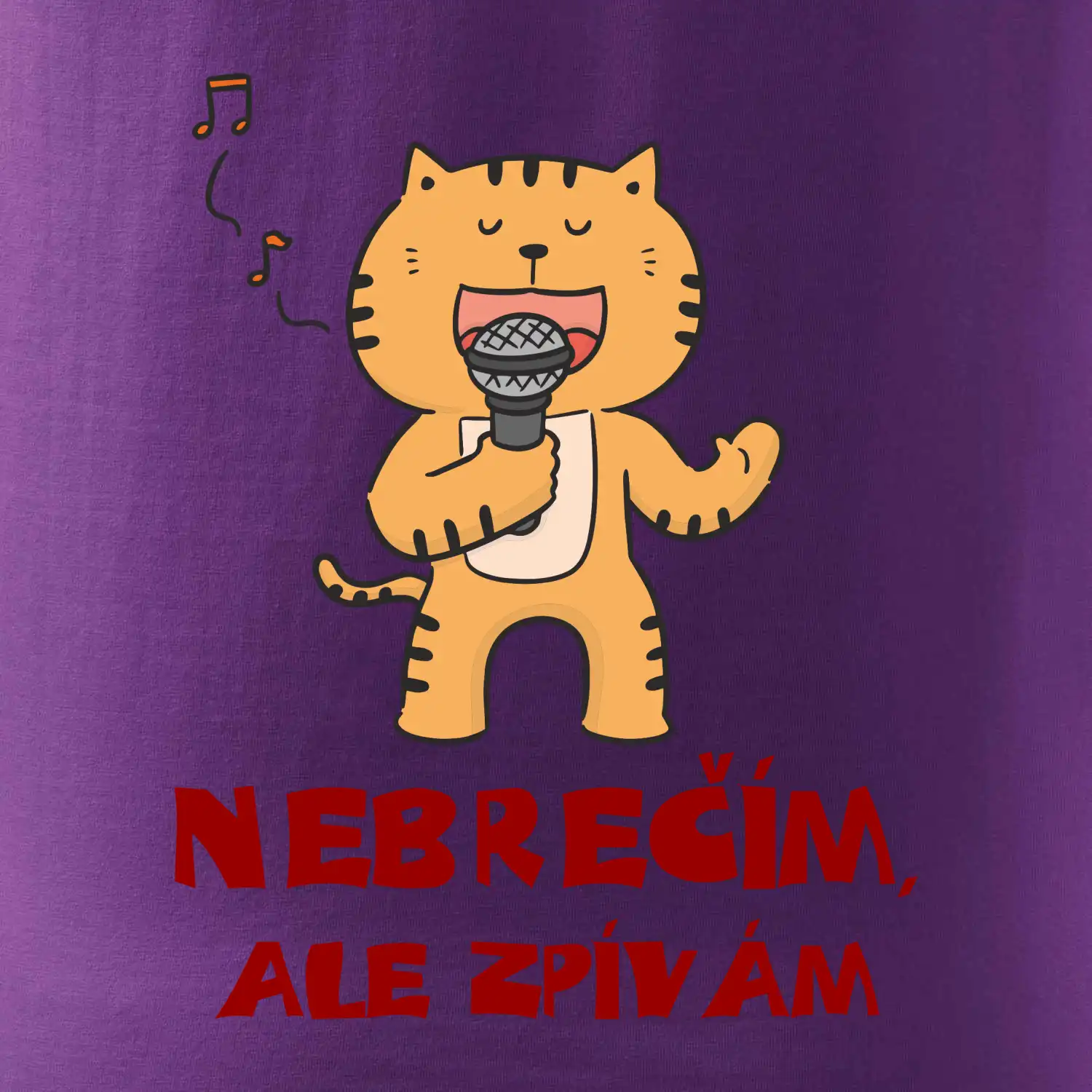 Nebrečím, ale zpívám
