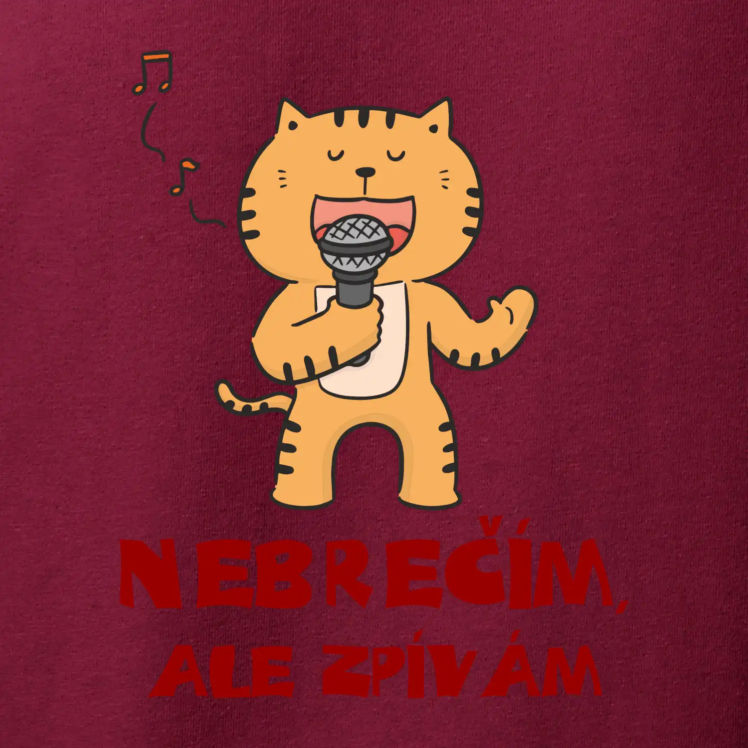 Nebrečím, ale zpívám