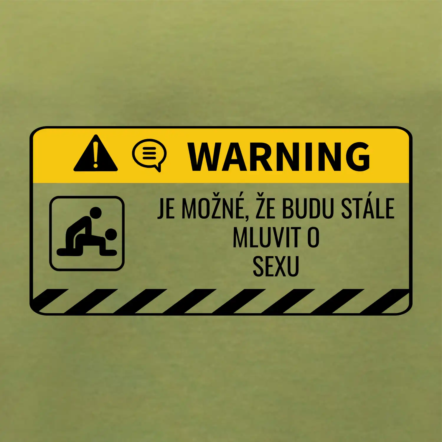 Warning mluvení - sex