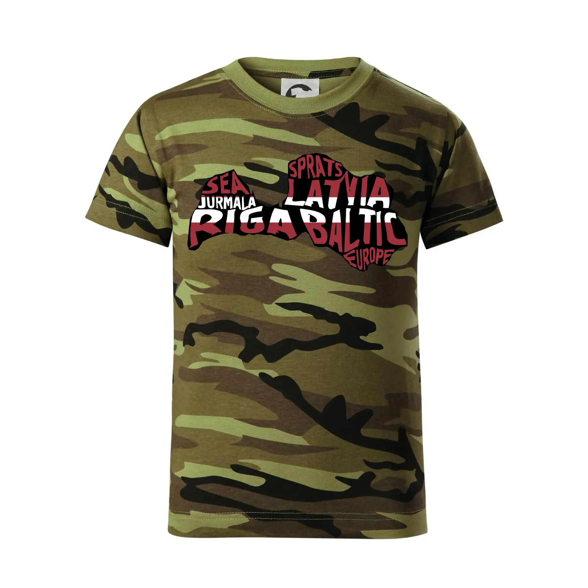 Mapy - názvy měst - Lotyšsko