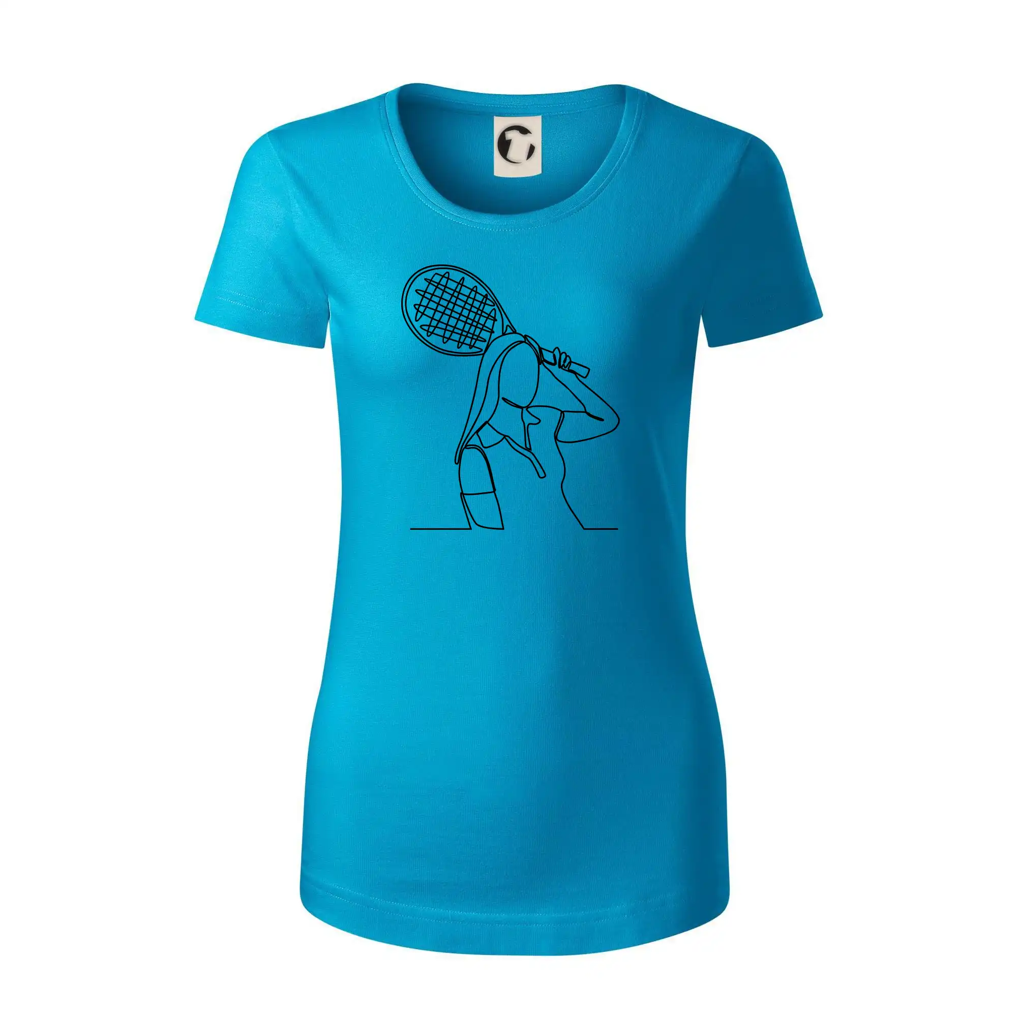 Tenistka  jednim tahem