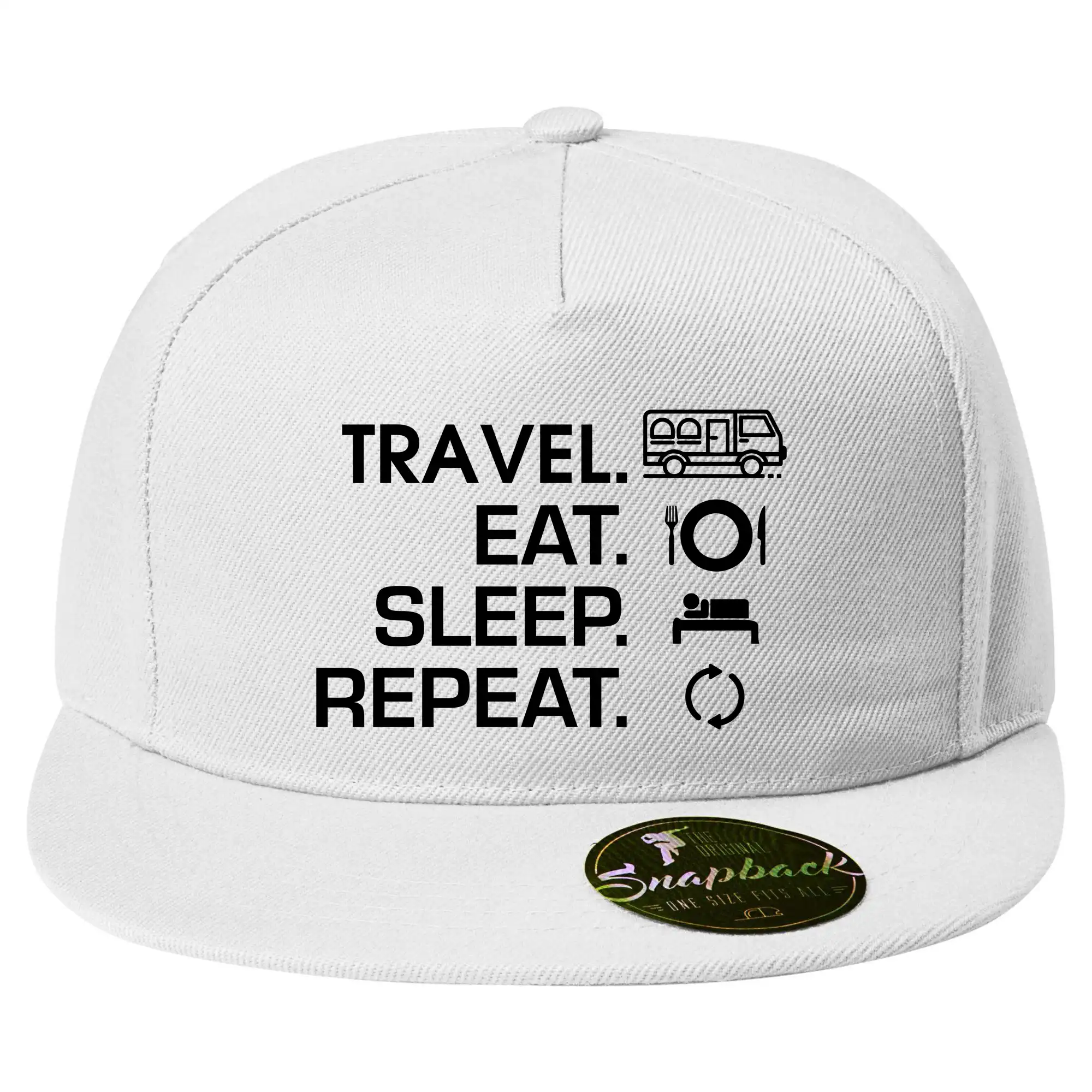 Eat sleep travel - Van