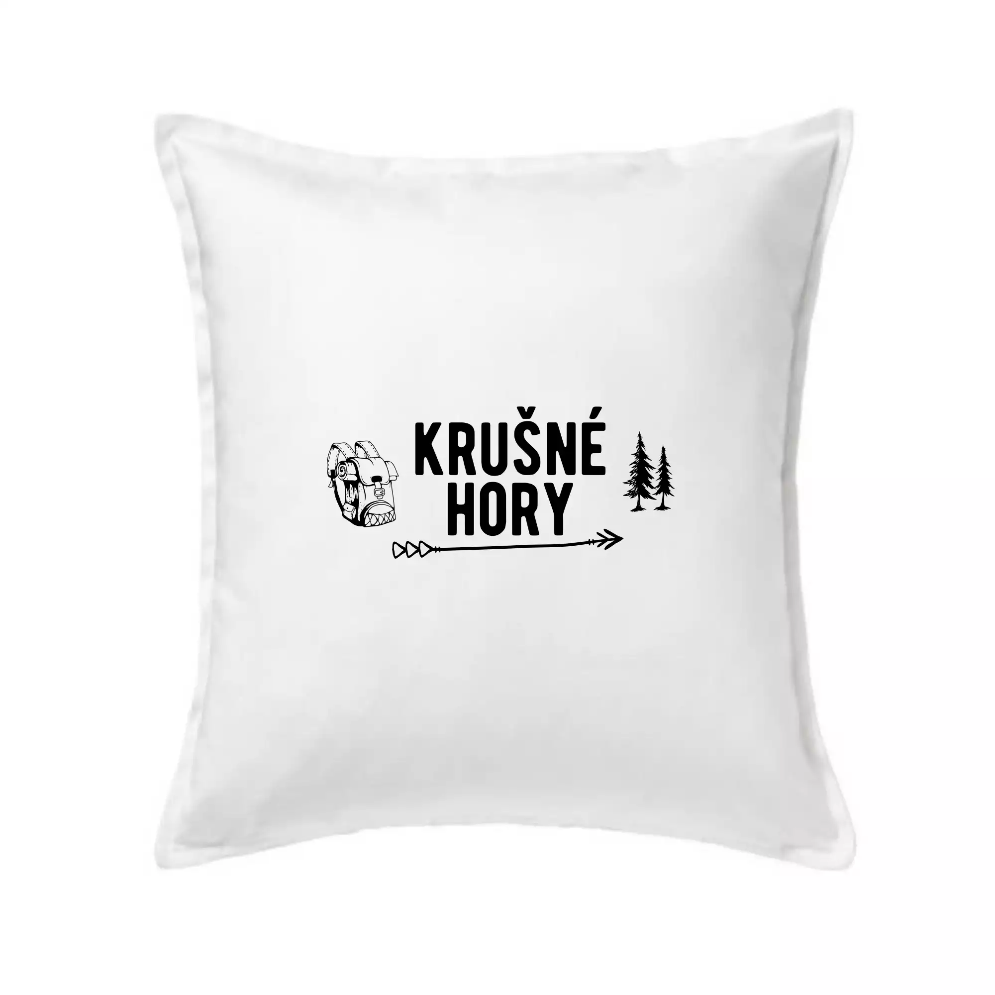 Krušné hory nápis