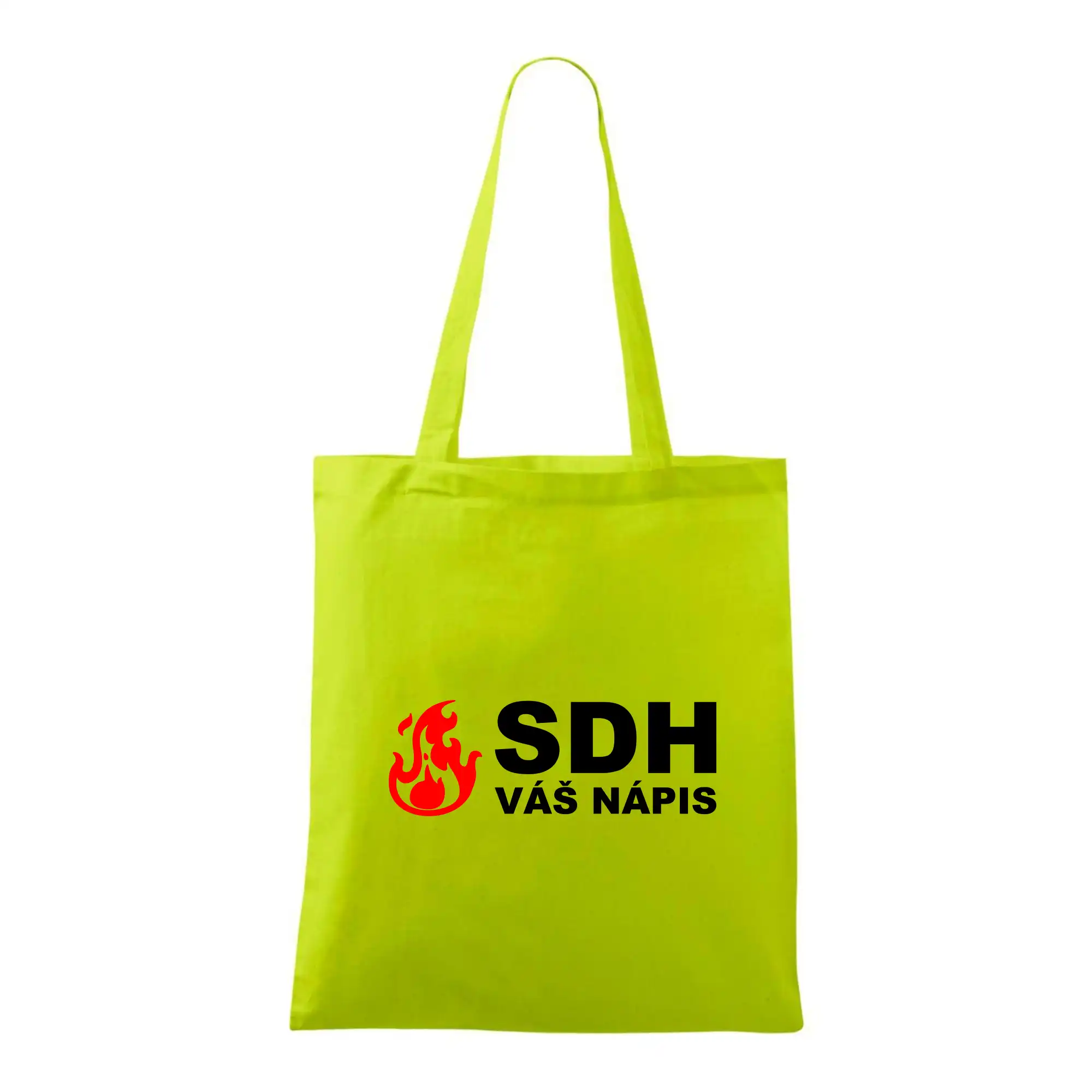 SDH nápis (oheň, firesport, název sboru - vlastní nápis)