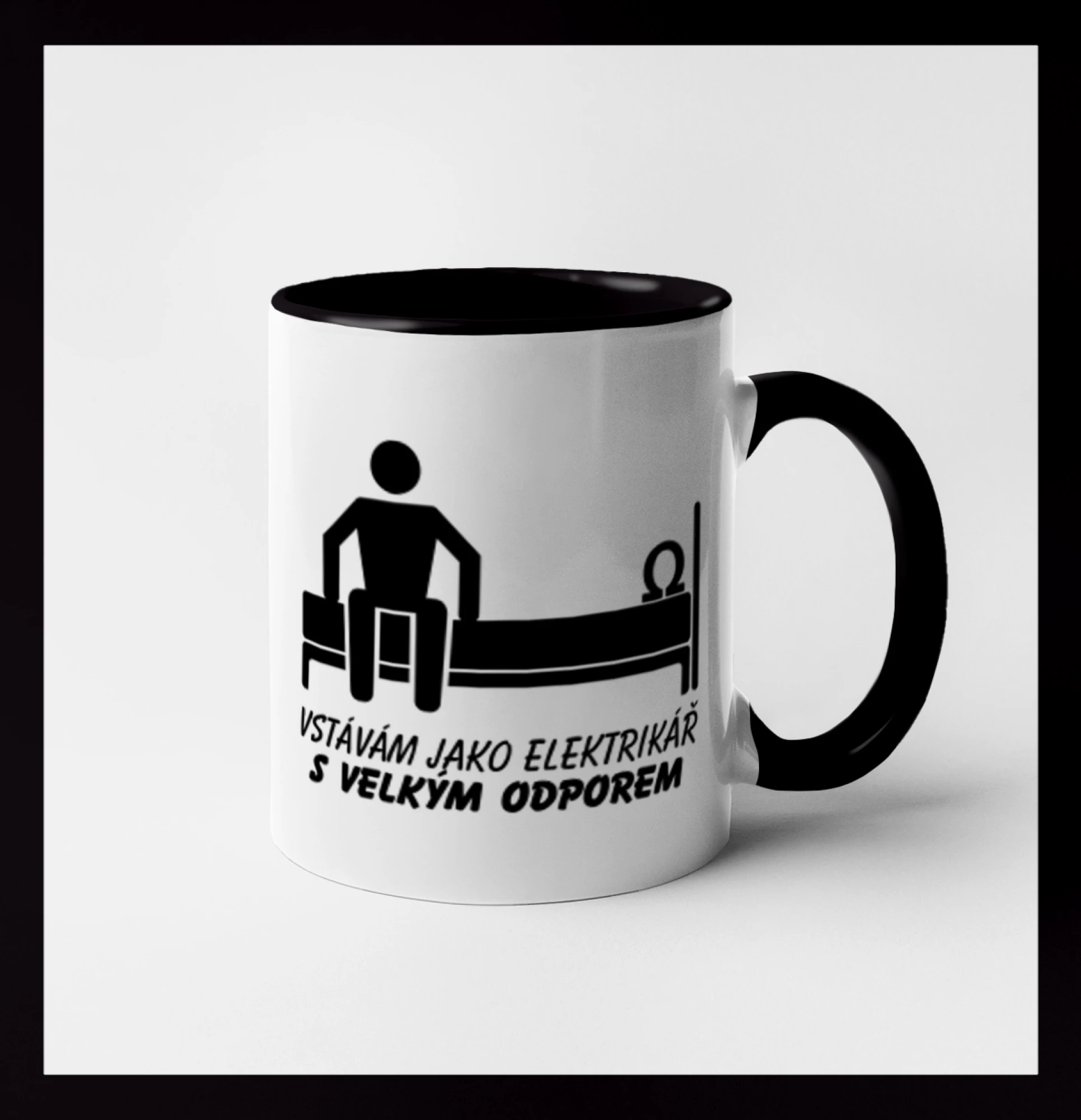 Vstávám jako elektrikář s velkým odporem