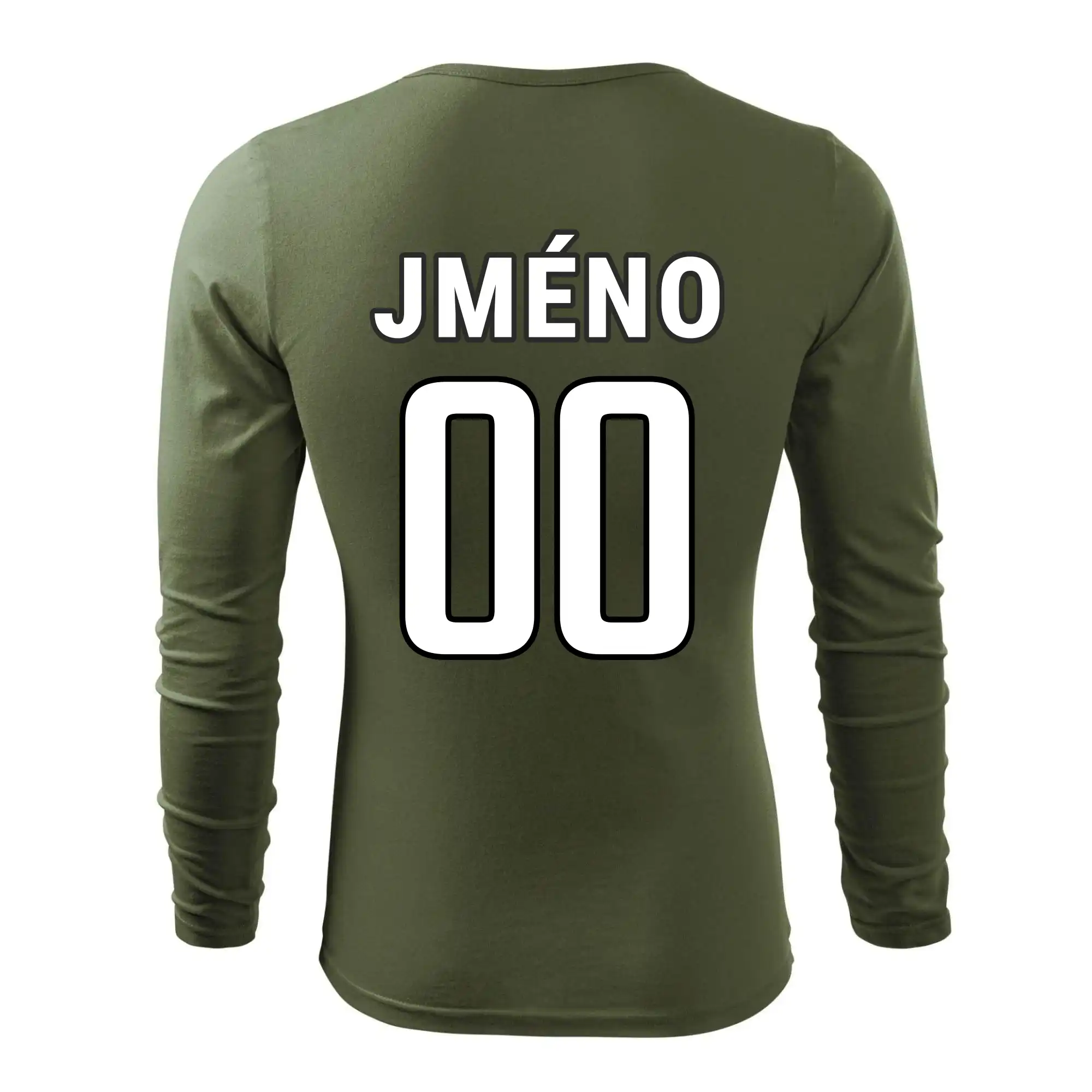 Hokejový dres - vlastní jméno a číslo