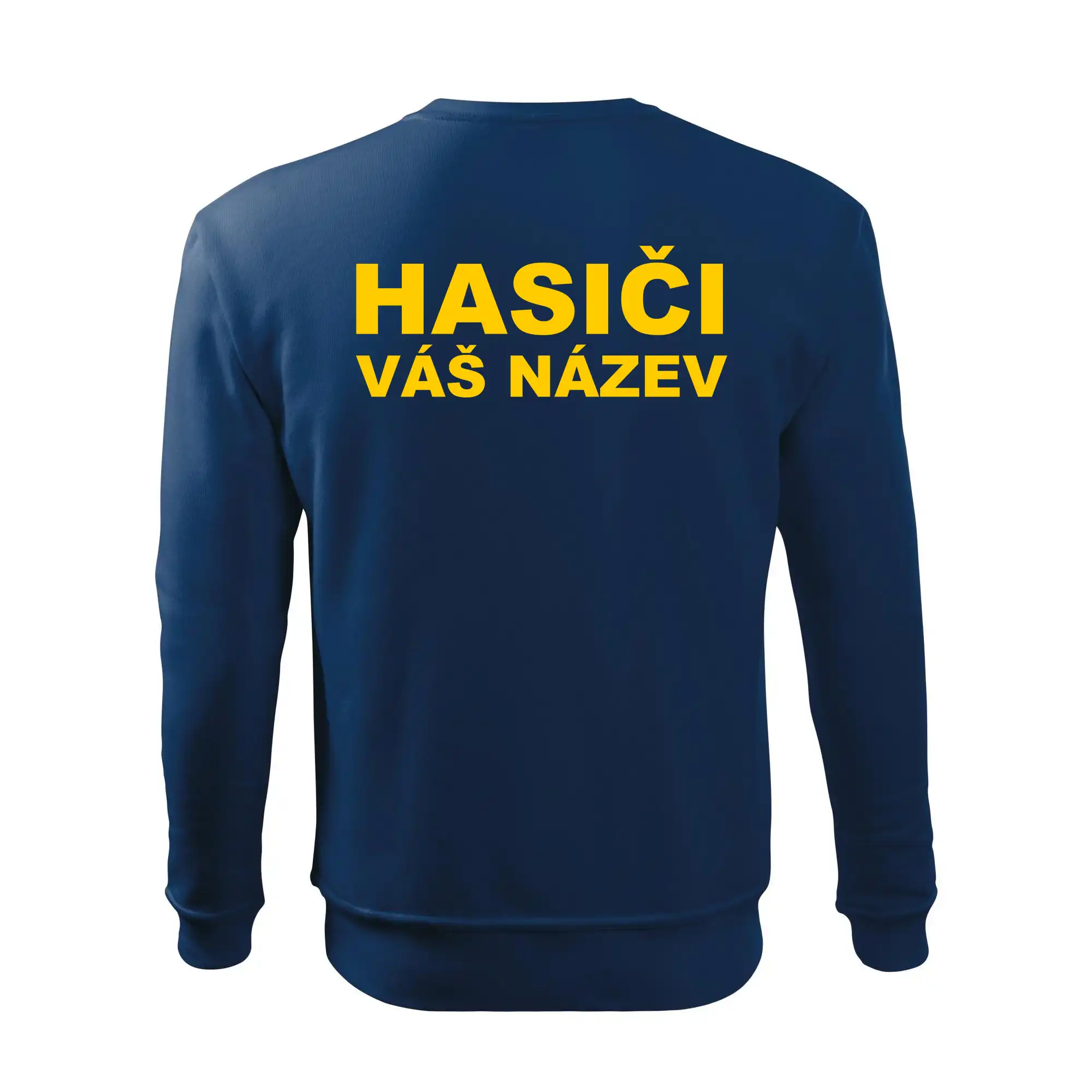 Hasiči - žlutý nápis - váš název sboru