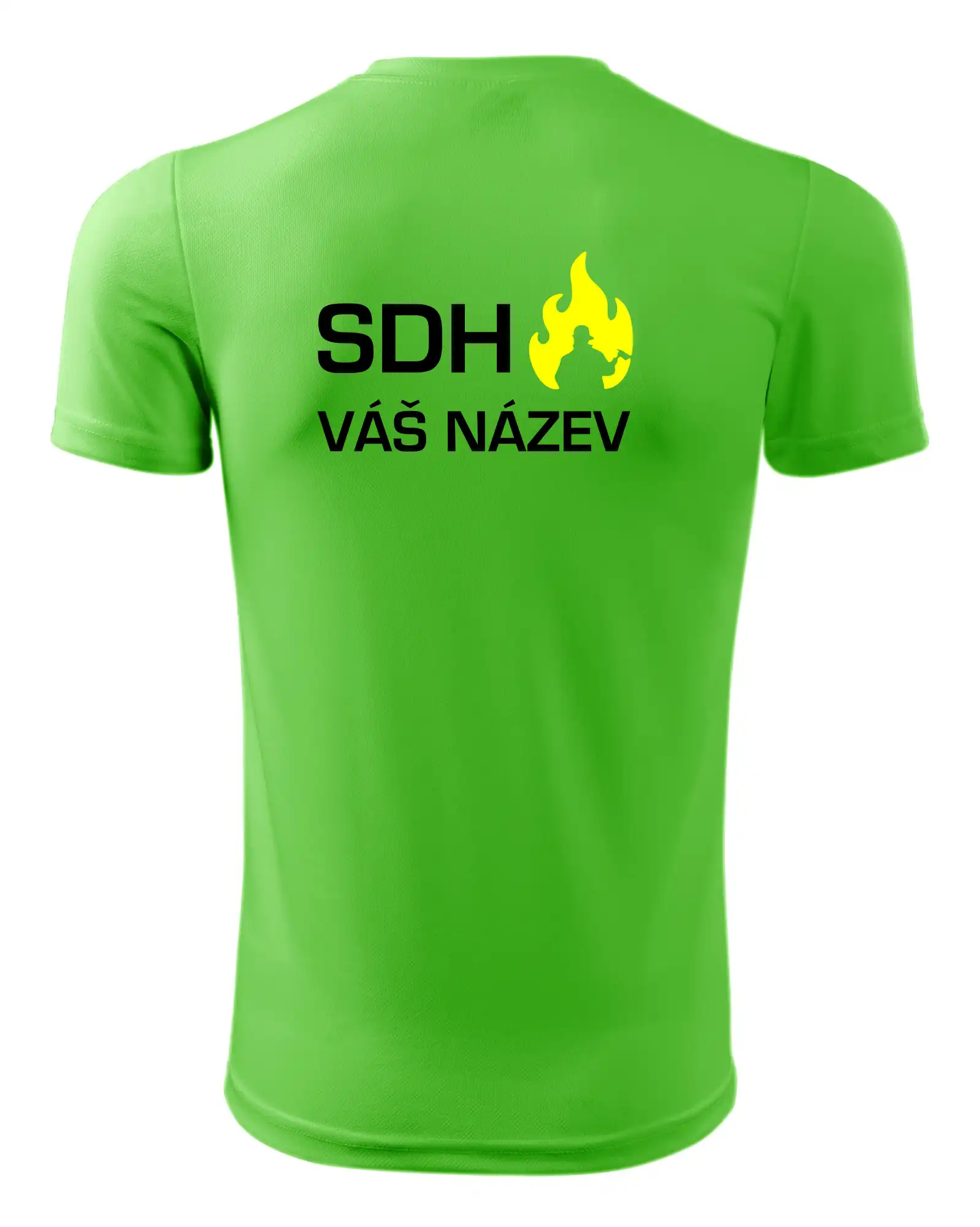 SDH Váš název - FLUO + Reflexní potisk