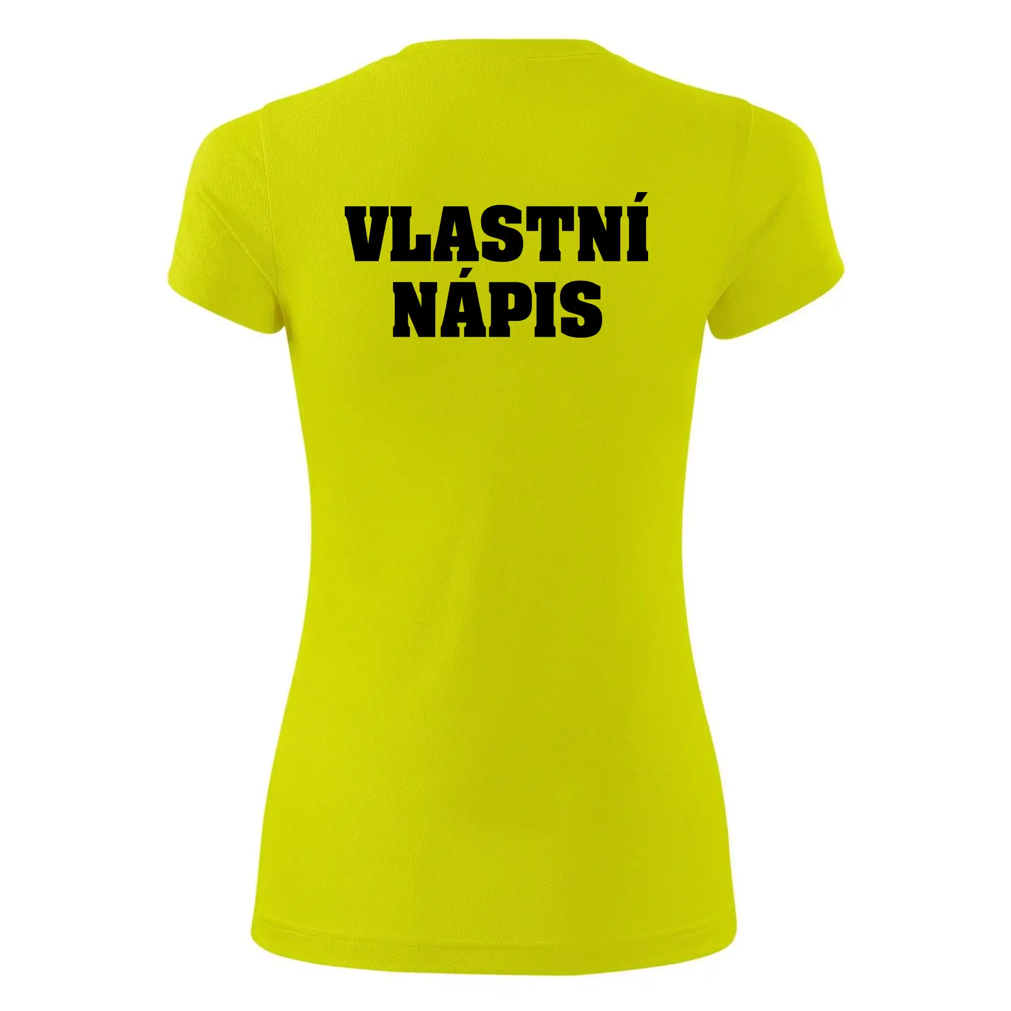 Hvězda života - vlastní nápis vpředu a vzadu