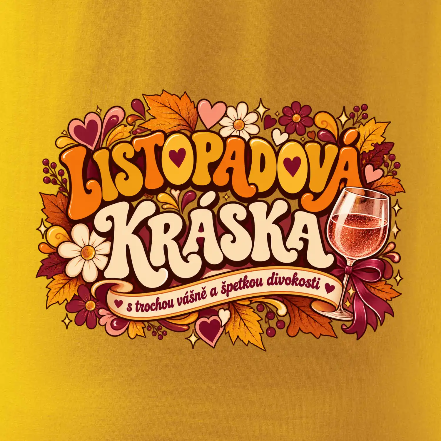 Listopadová kráska s vášní a špetkou divokosti
