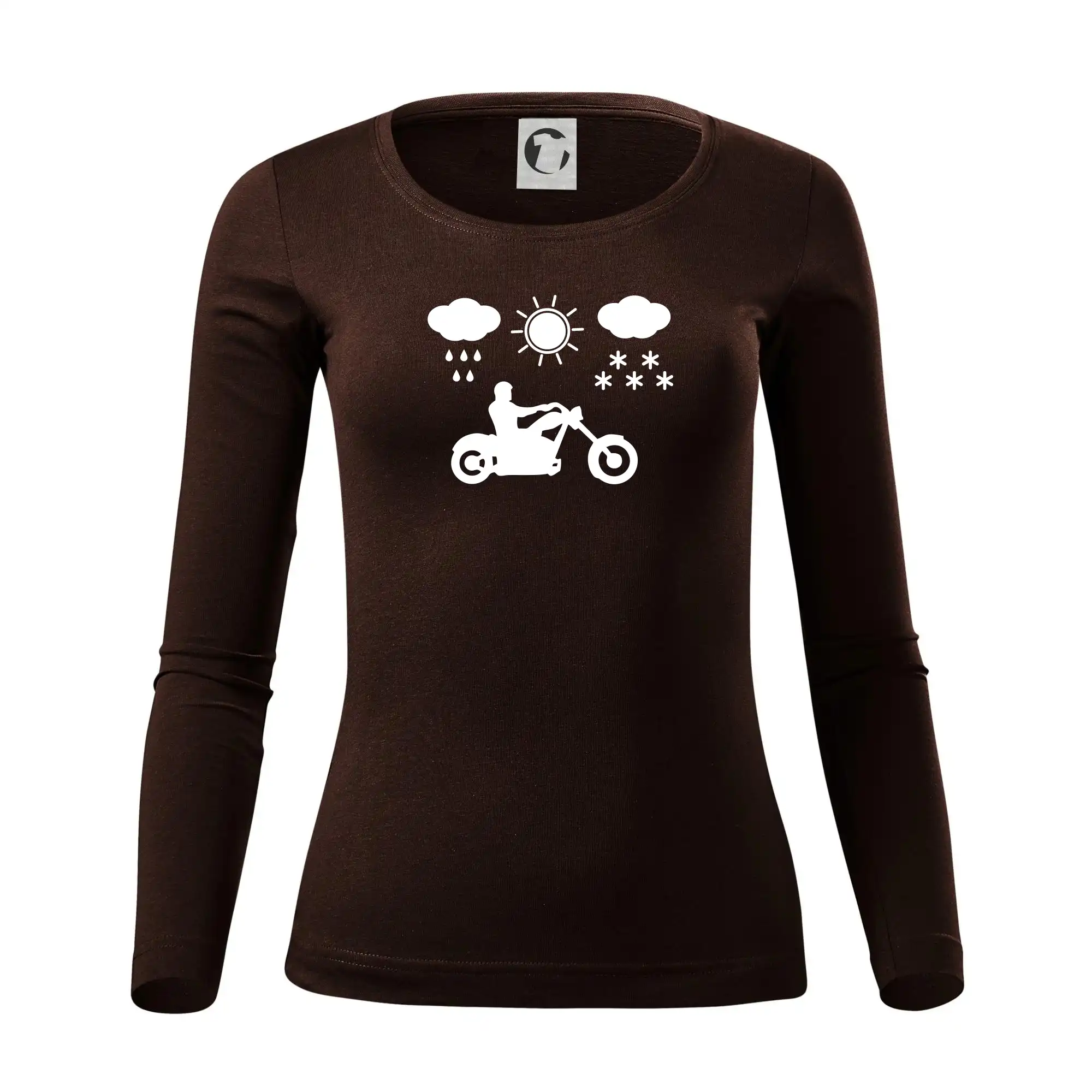 Motorkář za každého počasí - chopper