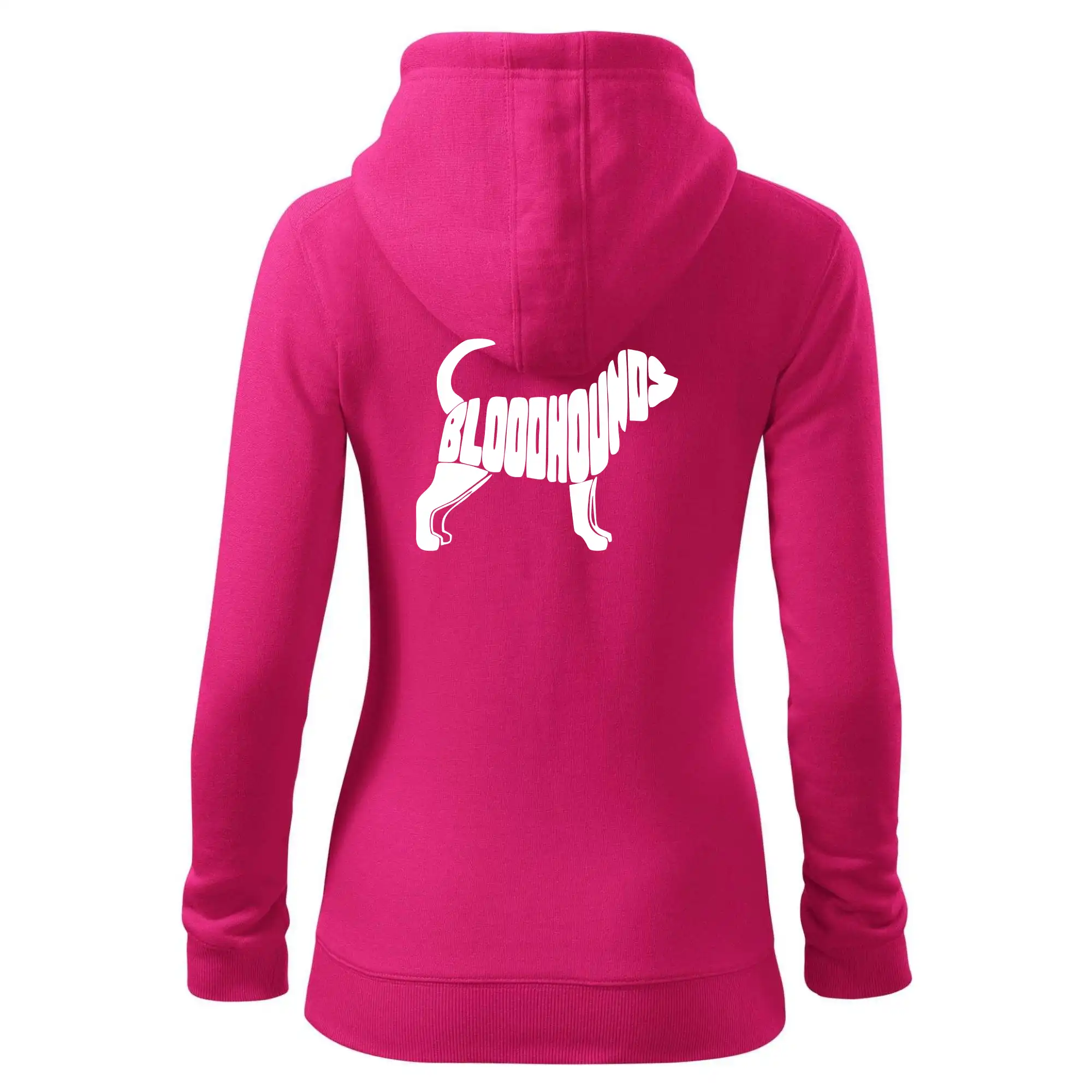 Bloodhound nápis v těle