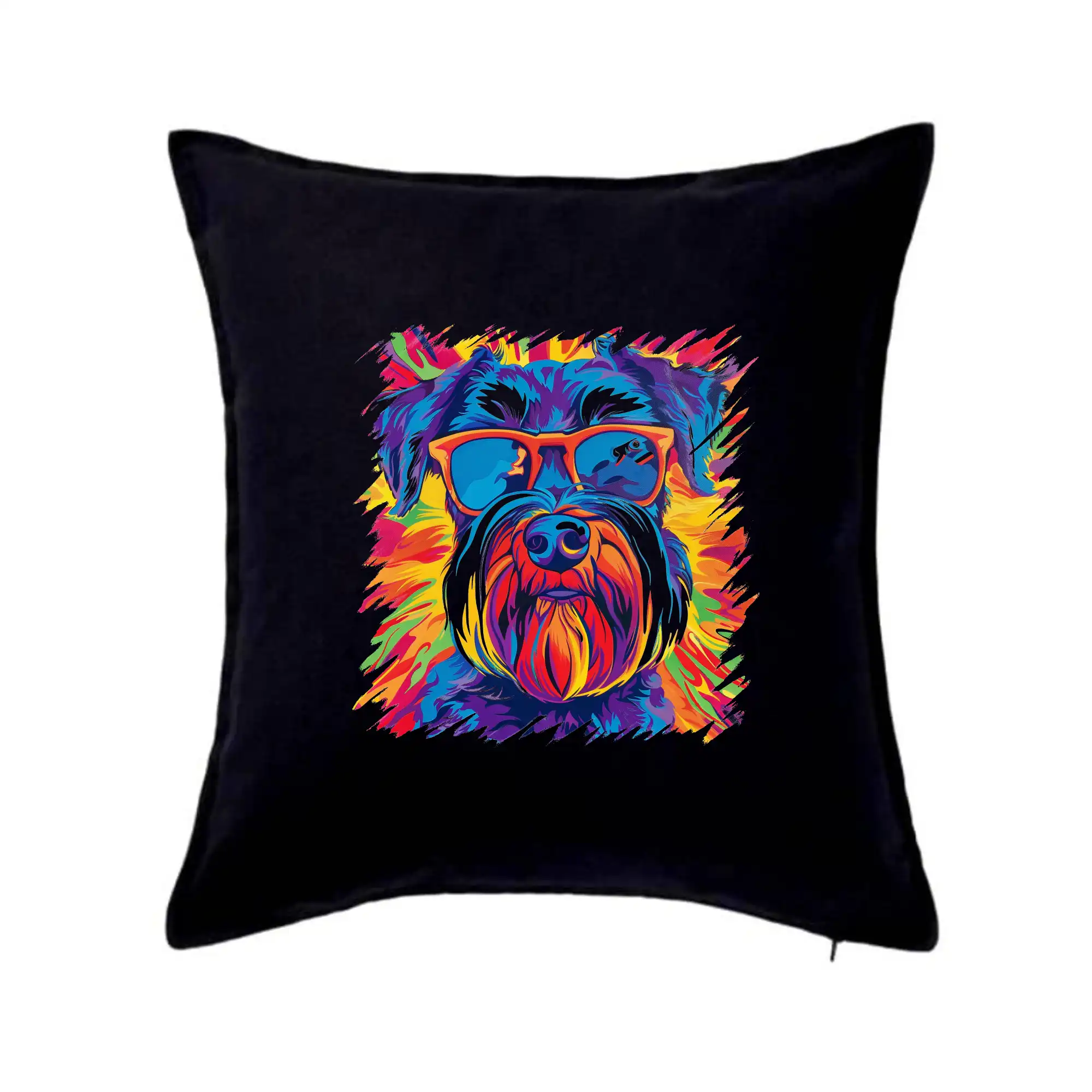 Knírač barevný styl 70s