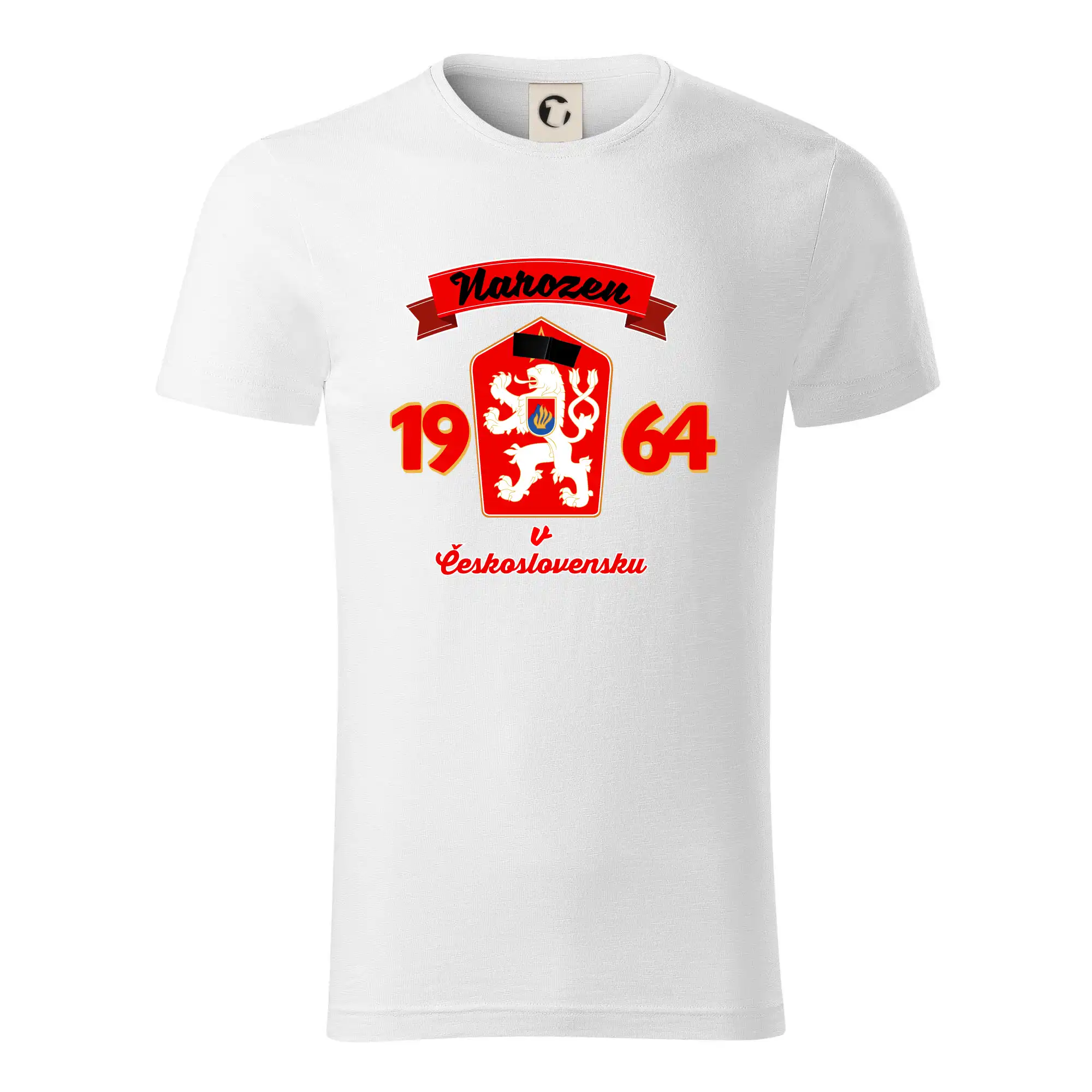 Narozen v Československu - Přelepený znak 1964