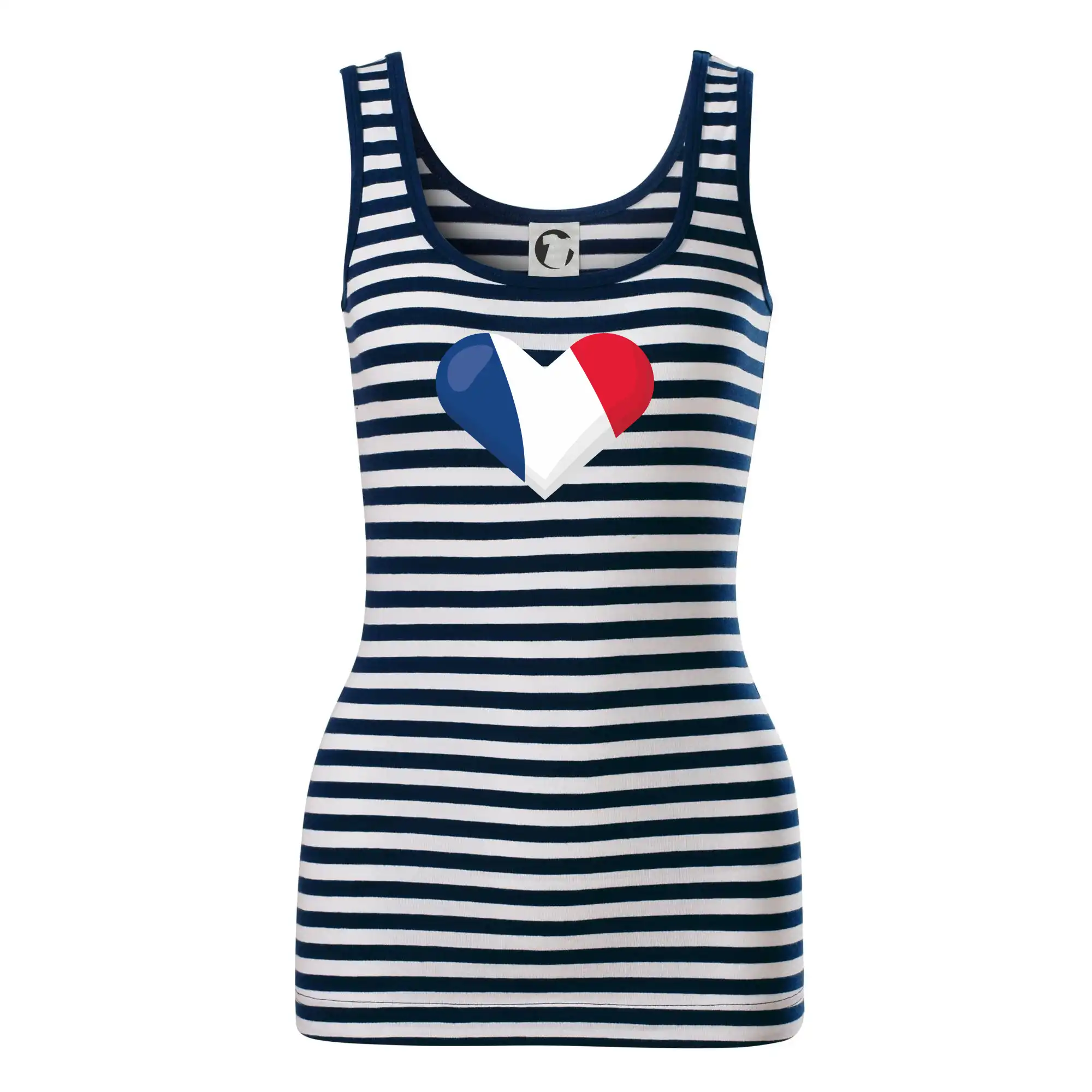 Francouzská vlajka srdce