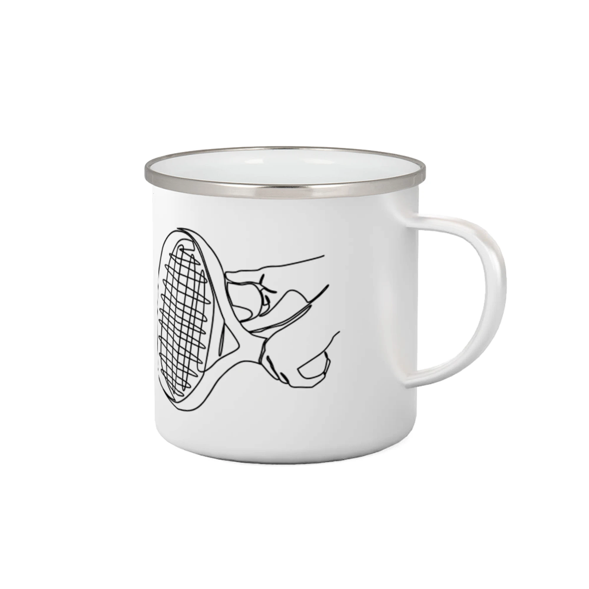 Tenisová raketa jednim tahem