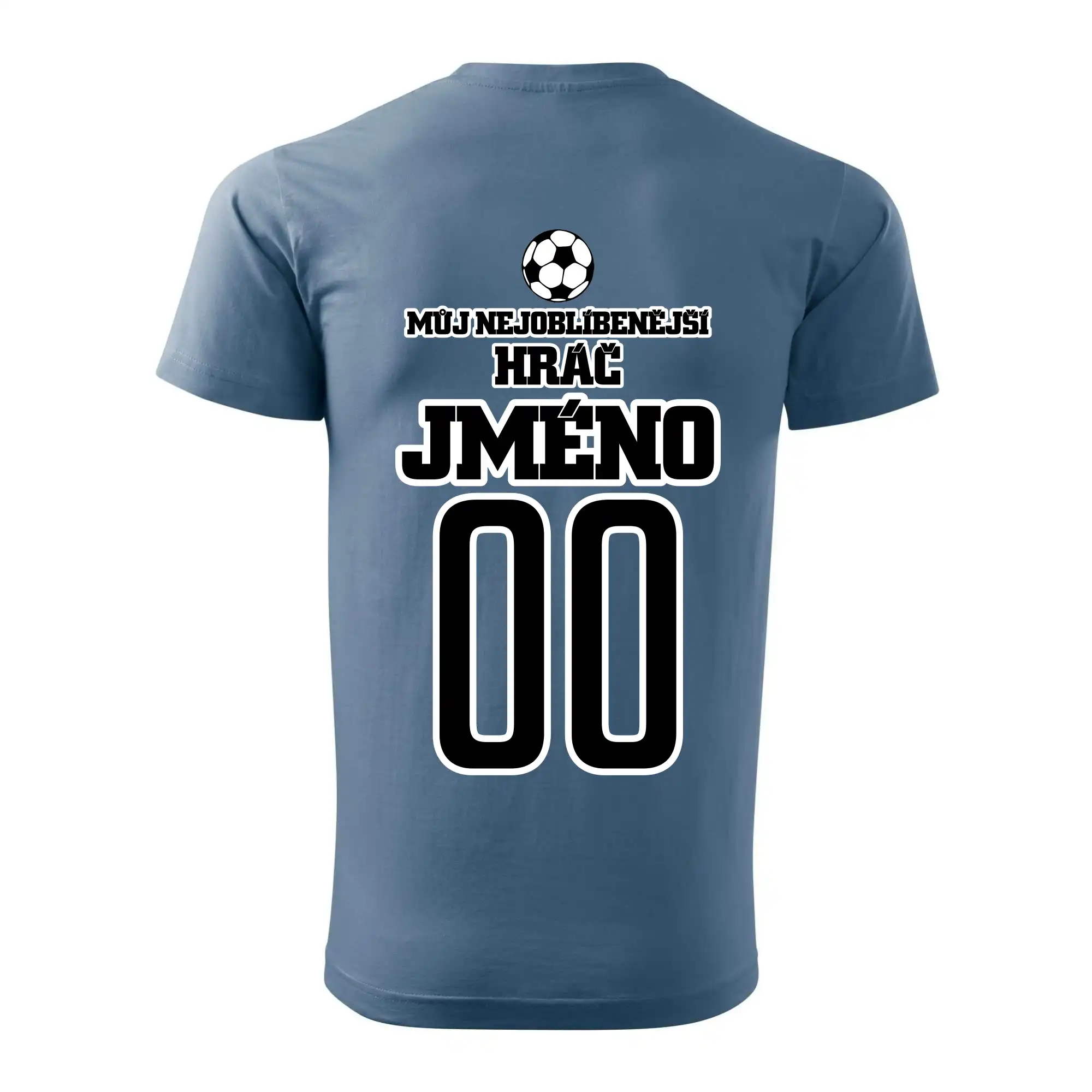 Můj nejoblíbenější hráč - Vaše jméno a číslo