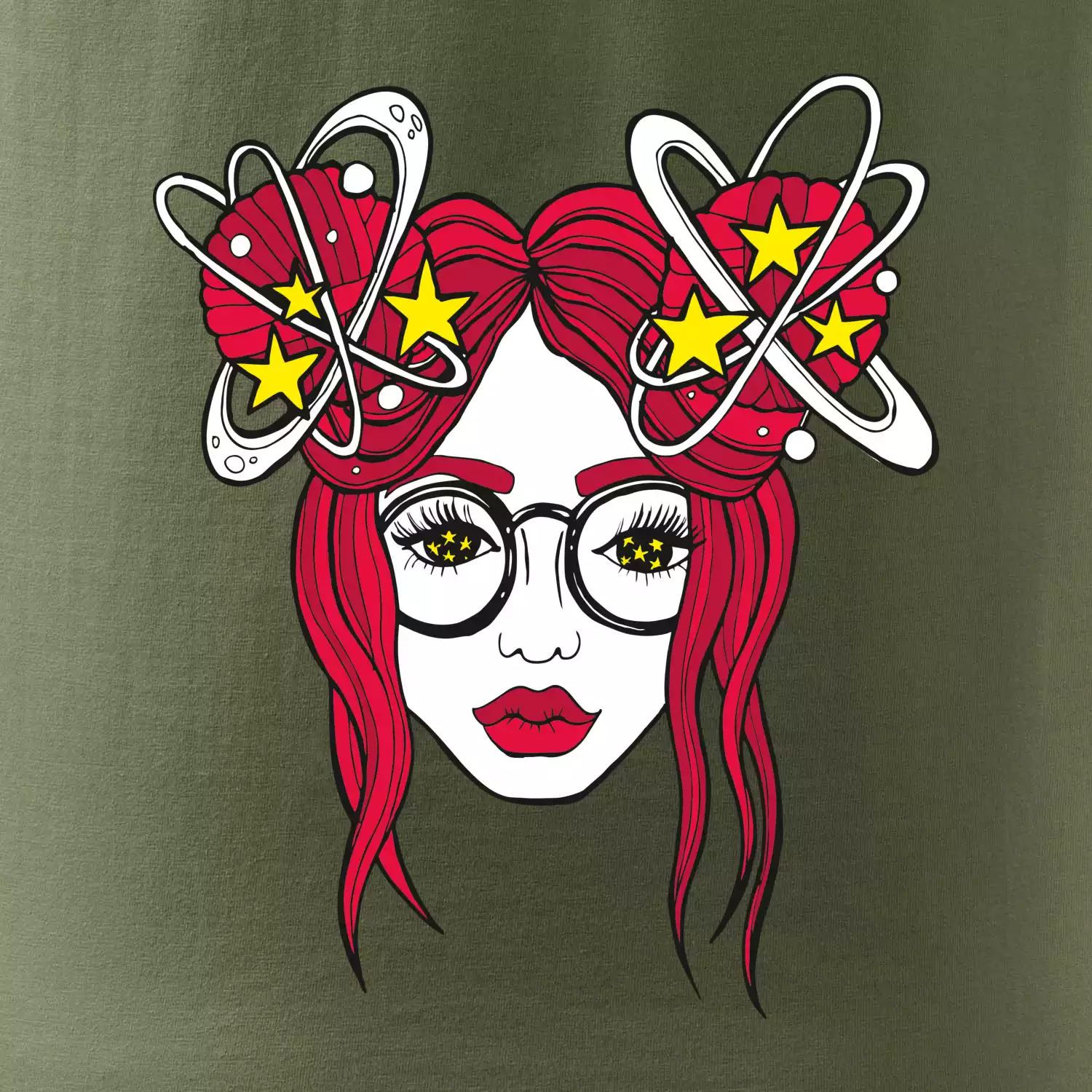 Magická červenovláska (Pecka design)