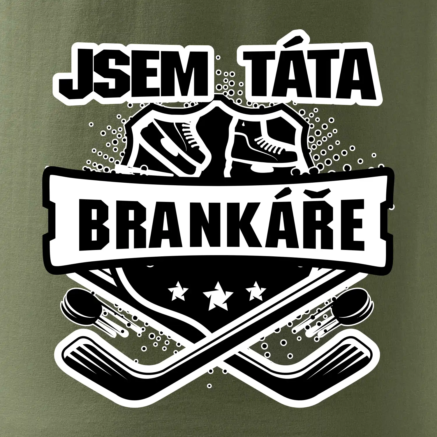 Hokejový erb - Táta brankáře