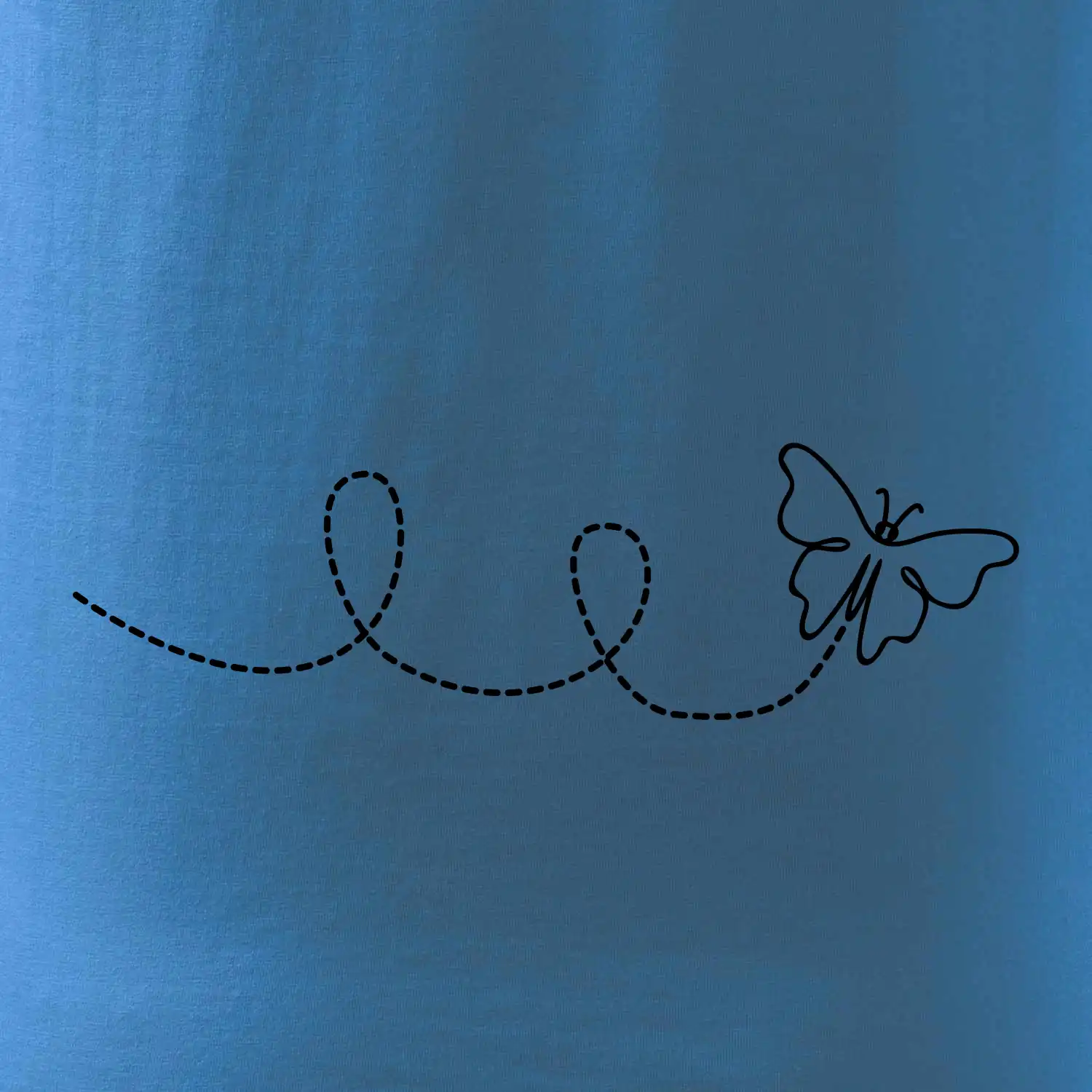 Dráha letu motýla - smyčka