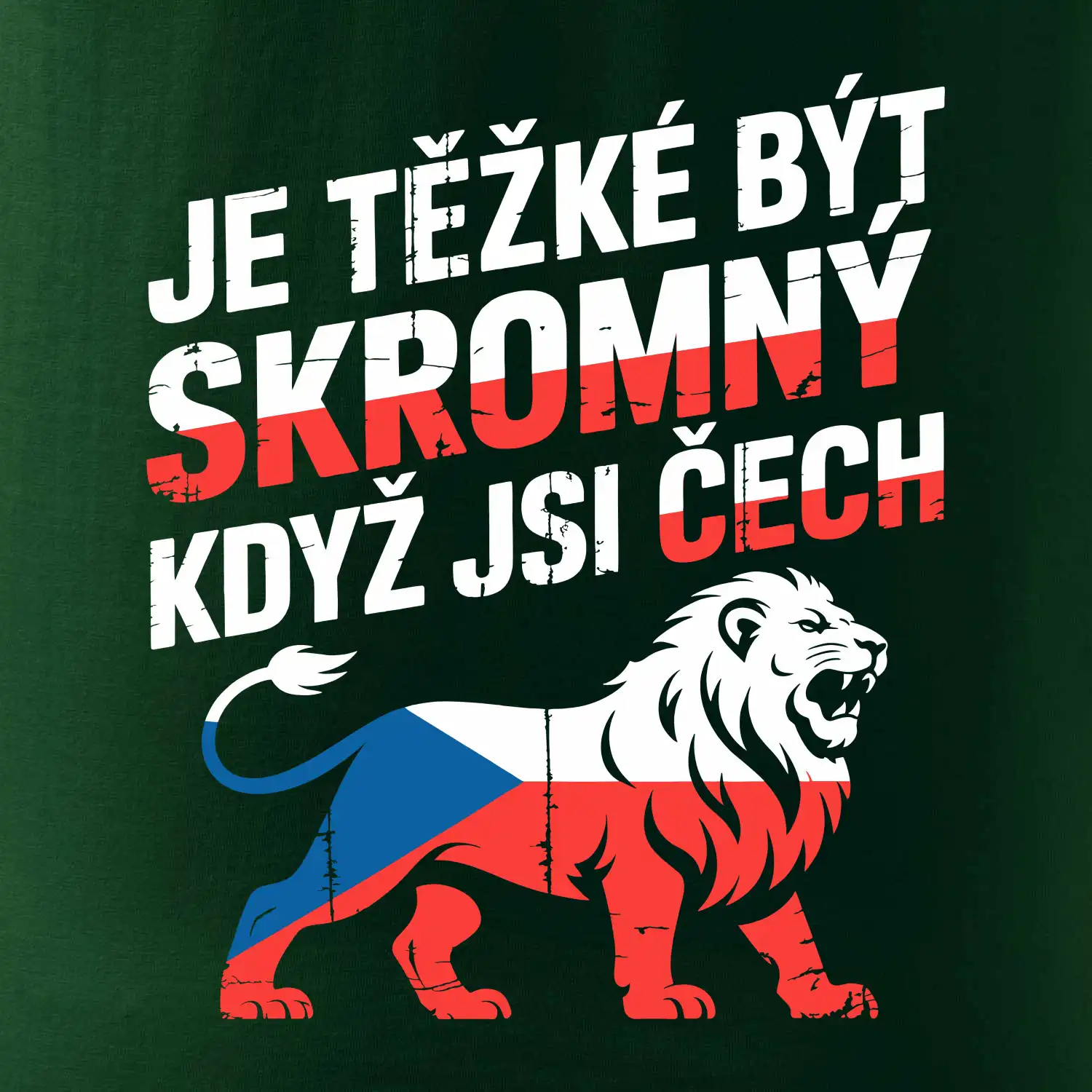 Lev - Je těžké být skromný když jsi čech