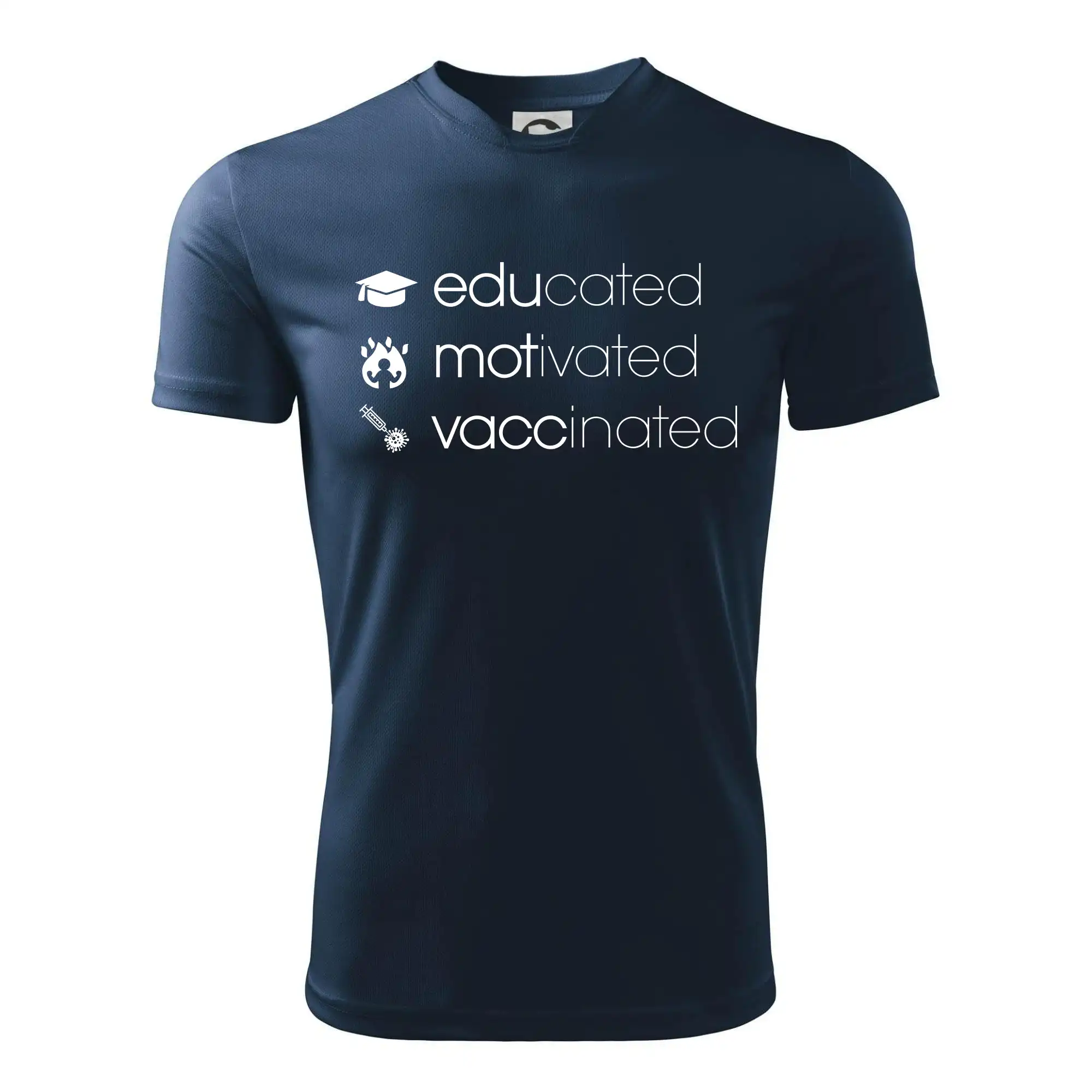 Educated motivated vaccinated