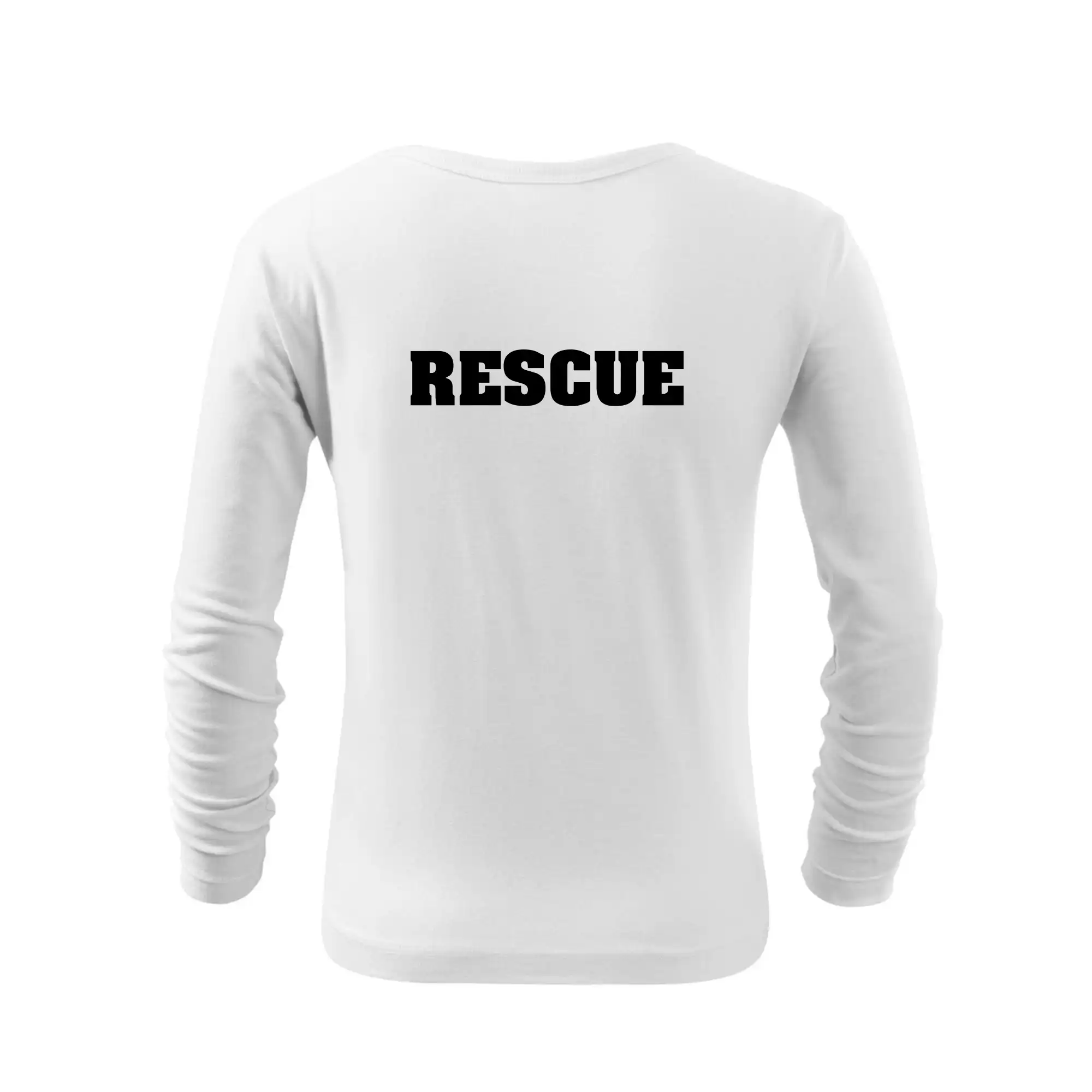Rescue - Hvězda na prsu +  nápis na zádech
